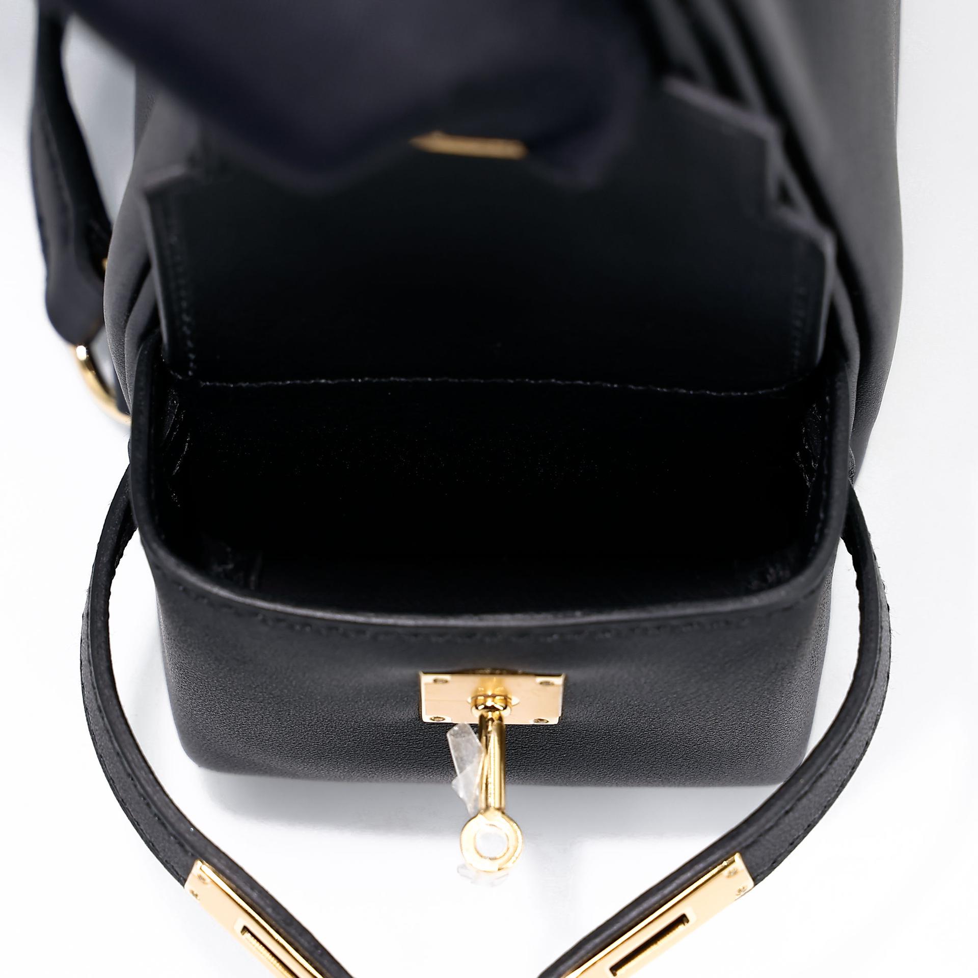Brand New ( Rank N ) HERMÈS Kelly Jump Noir (89) Swift Gold hardware W (2024) - 15