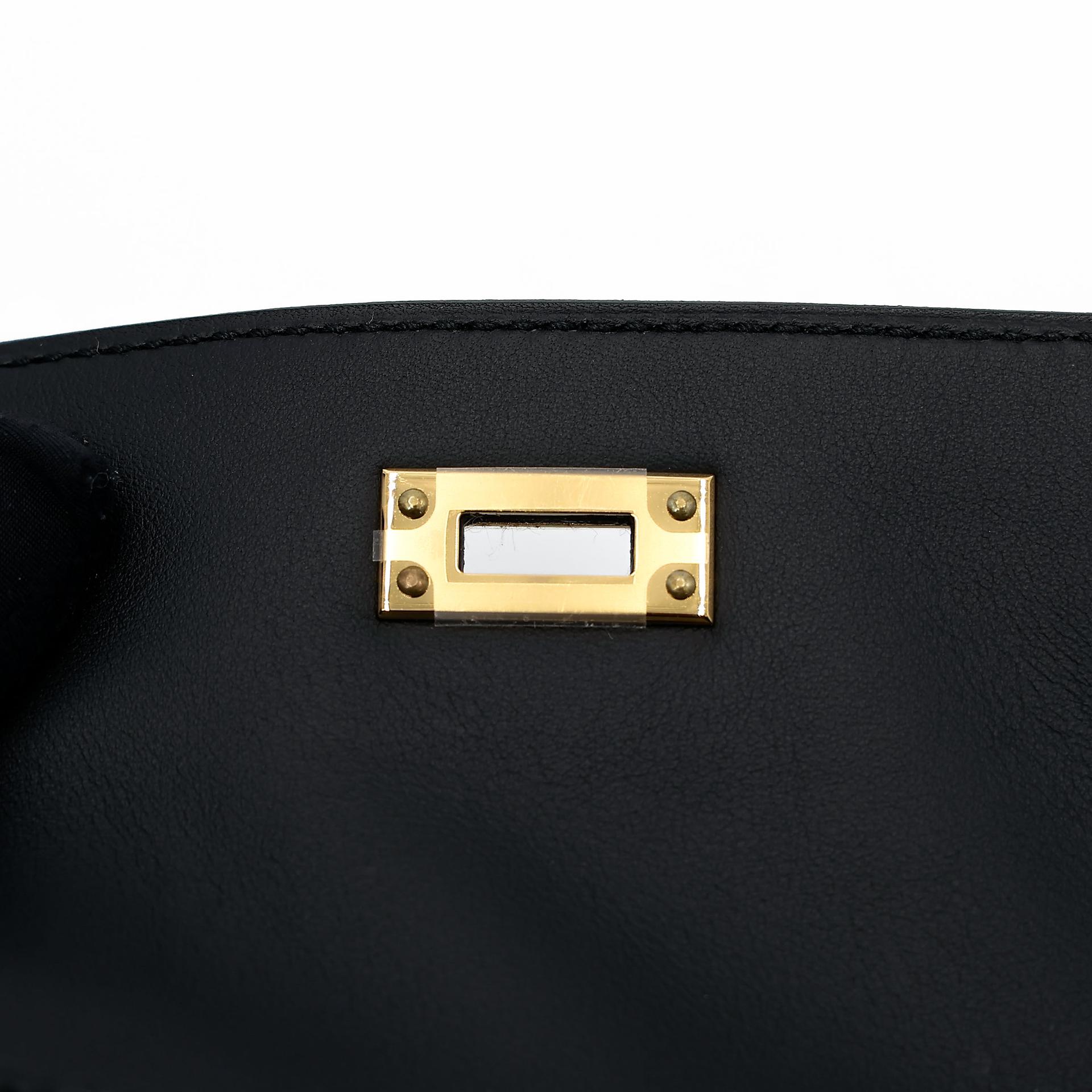 Brand New ( Rank N ) HERMÈS Kelly Jump Noir (89) Swift Gold hardware W (2024) - 20