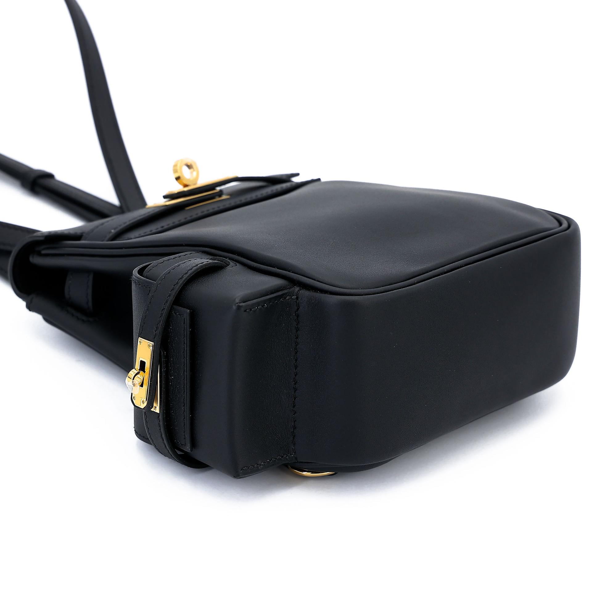 Brand New ( Rank N ) HERMÈS Kelly Jump Noir (89) Swift Gold hardware W (2024) - 6