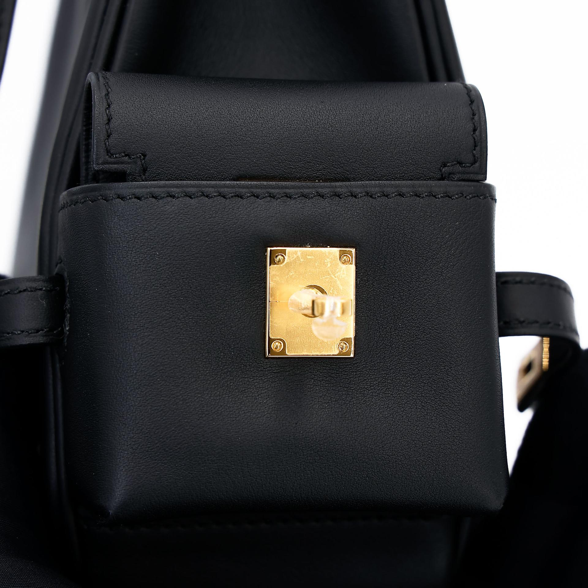 Brand New ( Rank N ) HERMÈS Kelly Jump Noir (89) Swift Gold hardware W (2024) - 14