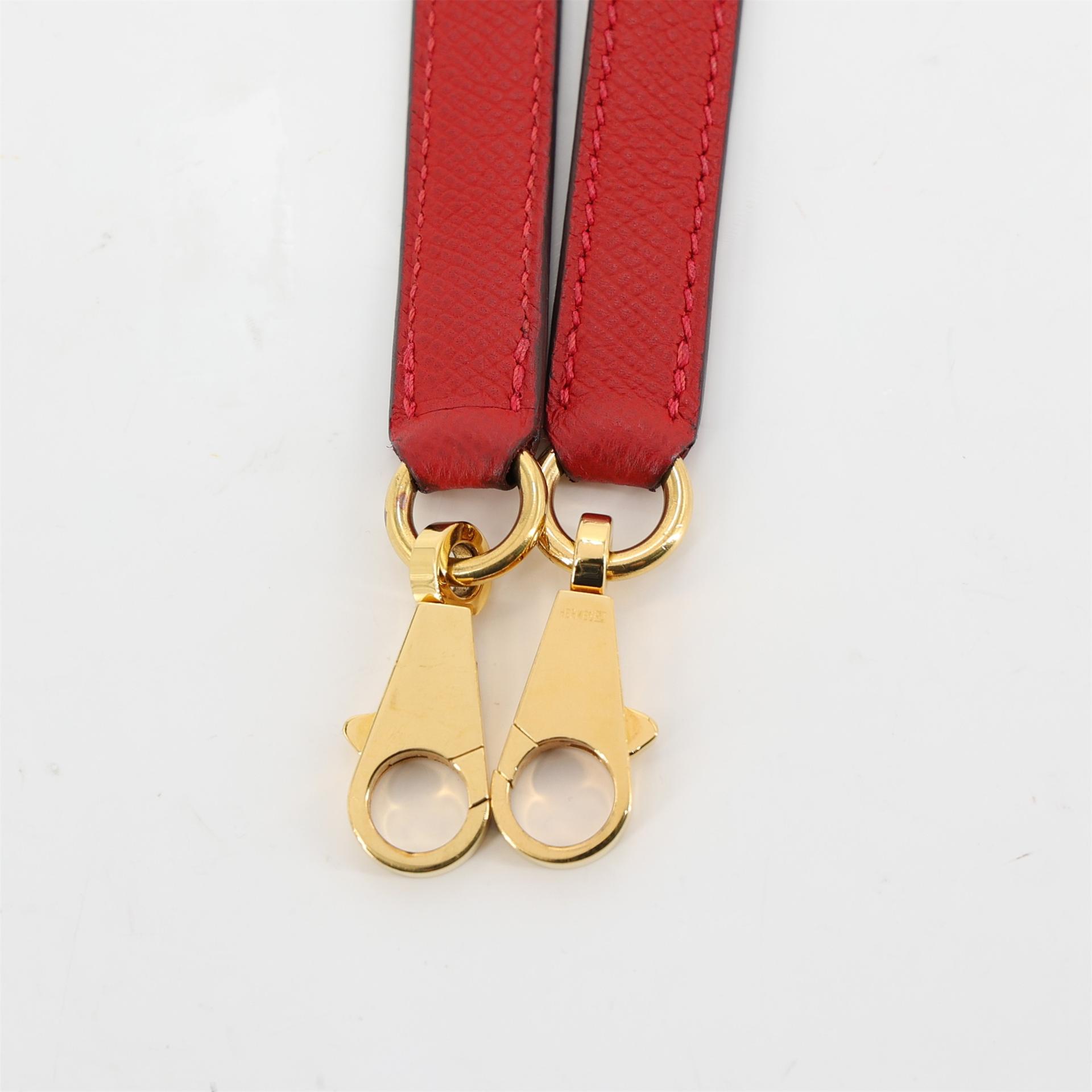 ランク A HERMÈS エルメス ケリー25 セリエ ルージュカザック (Q5) エプソン ゴールド金具 T刻印 (2015) - 27