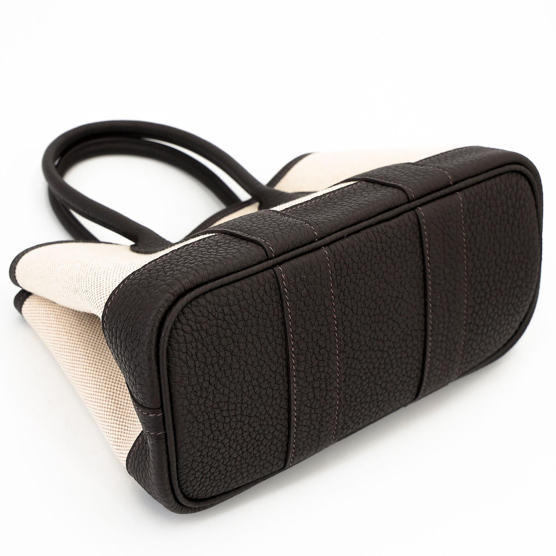 ランク N 新品 HERMÈS エルメス ネオガーデンパーティ バイブラウン（T3） トワルアッシュ ネゴンダ シルバー金具 K刻印 (2025) - 7