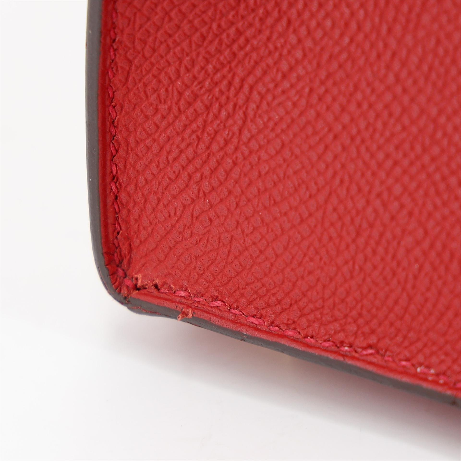 ランク A HERMÈS エルメス ケリー25 セリエ ルージュカザック (Q5) エプソン ゴールド金具 T刻印 (2015) - 21