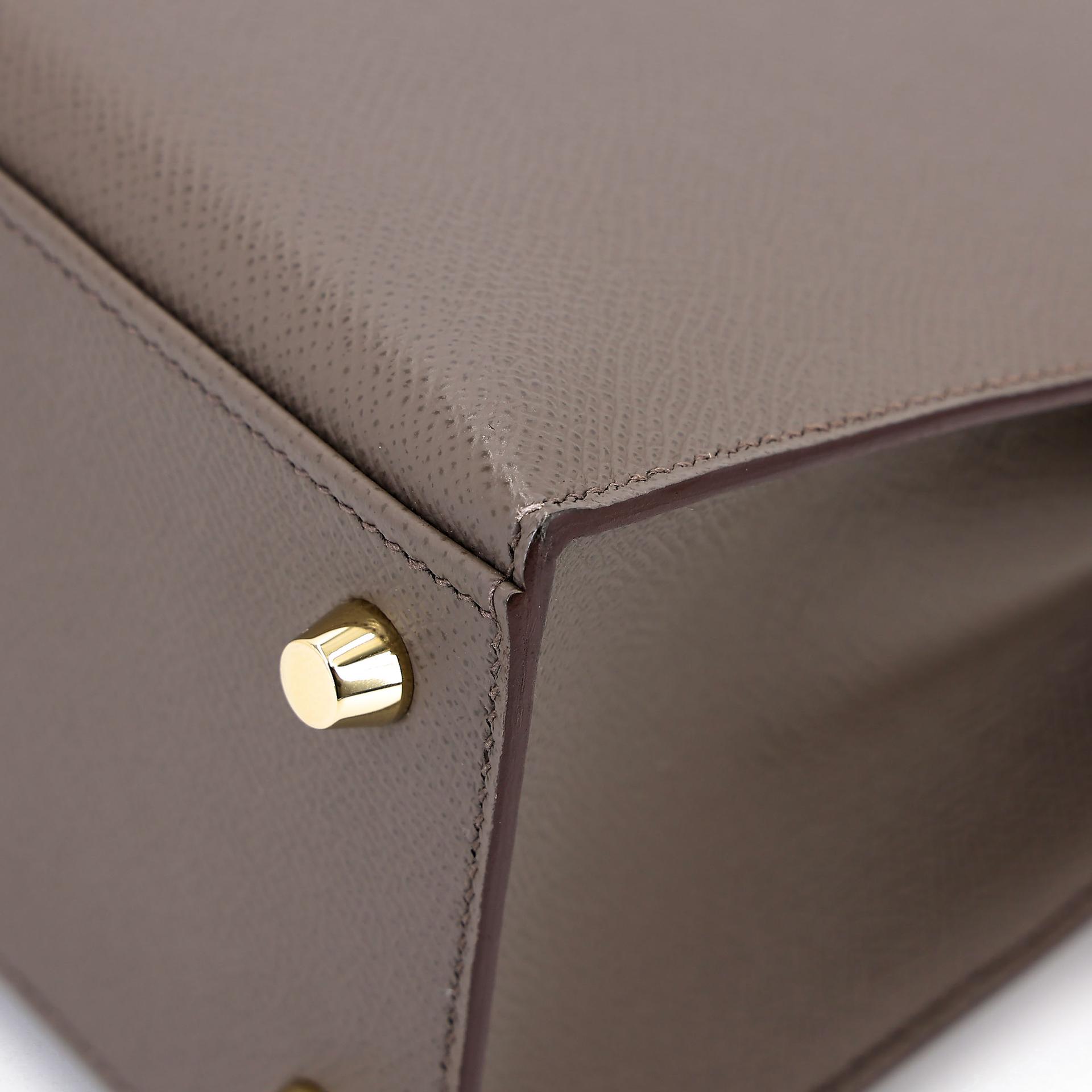 ランク A HERMÈS エルメス ケリー25 セリエ エタン (8F) エプソン ゴールド金具 A刻印 (2017) - 13