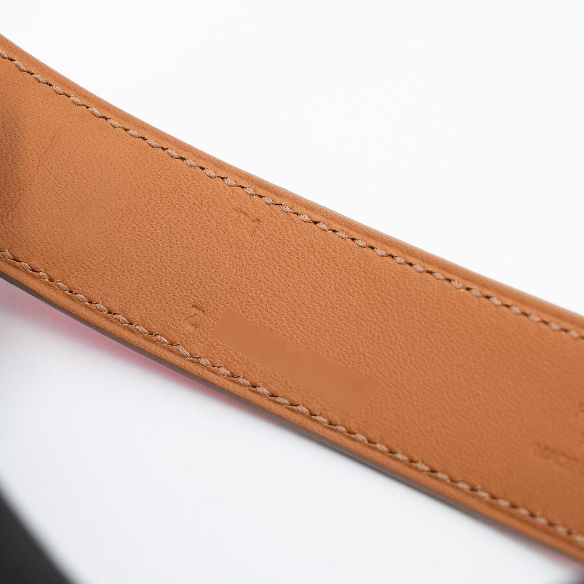 Unused ( Rank NS ) HERMÈS Bracelet Collier de Chien CDC 24 T1/XS Pink (5P) Crocodile Rose Gold hardware Z (2021) - 7