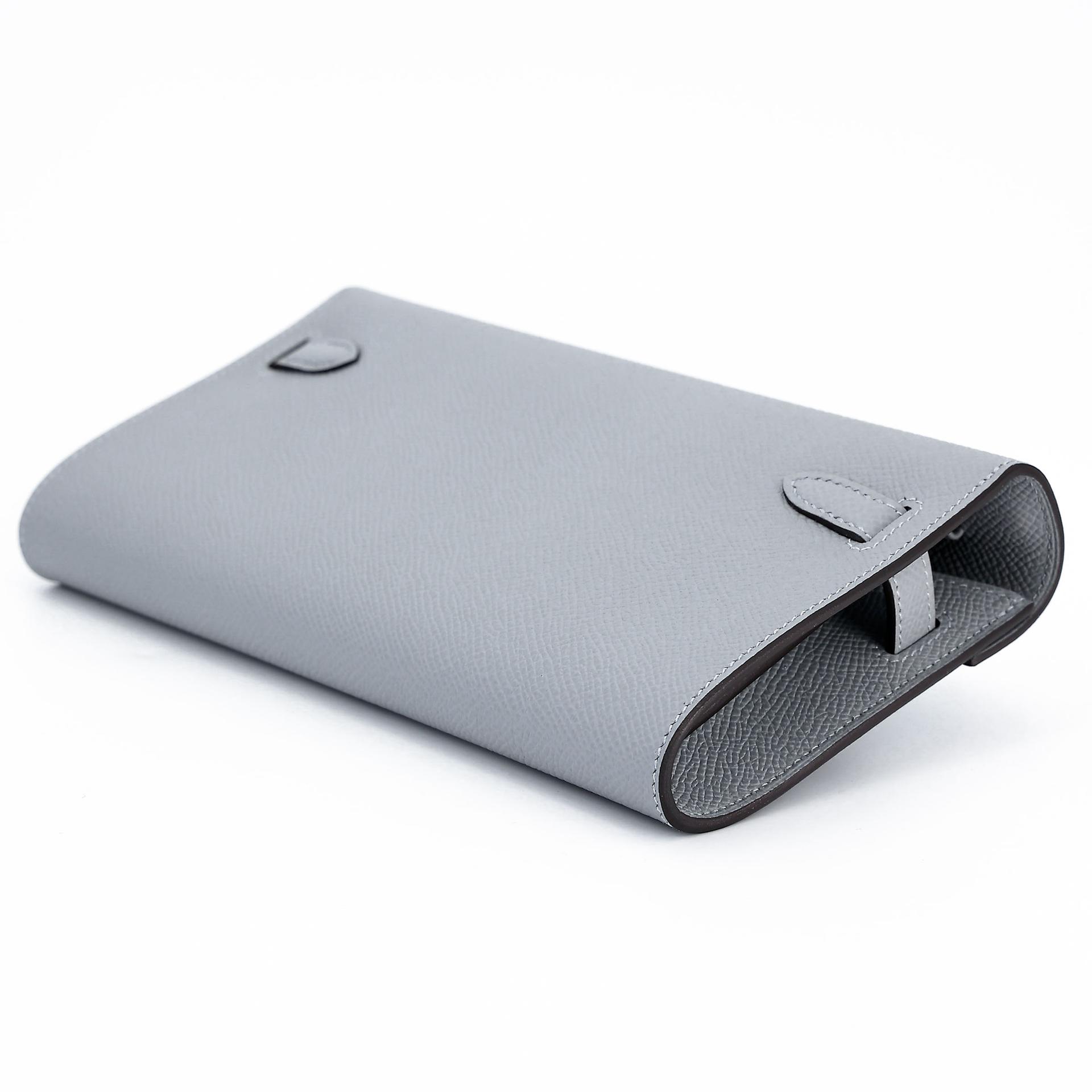 全新 HERMÈS 愛馬仕 Kelly To Go 錢包 P0 木偶灰 Gris Pantin Epsom皮 金扣 K刻 2025年 - 6