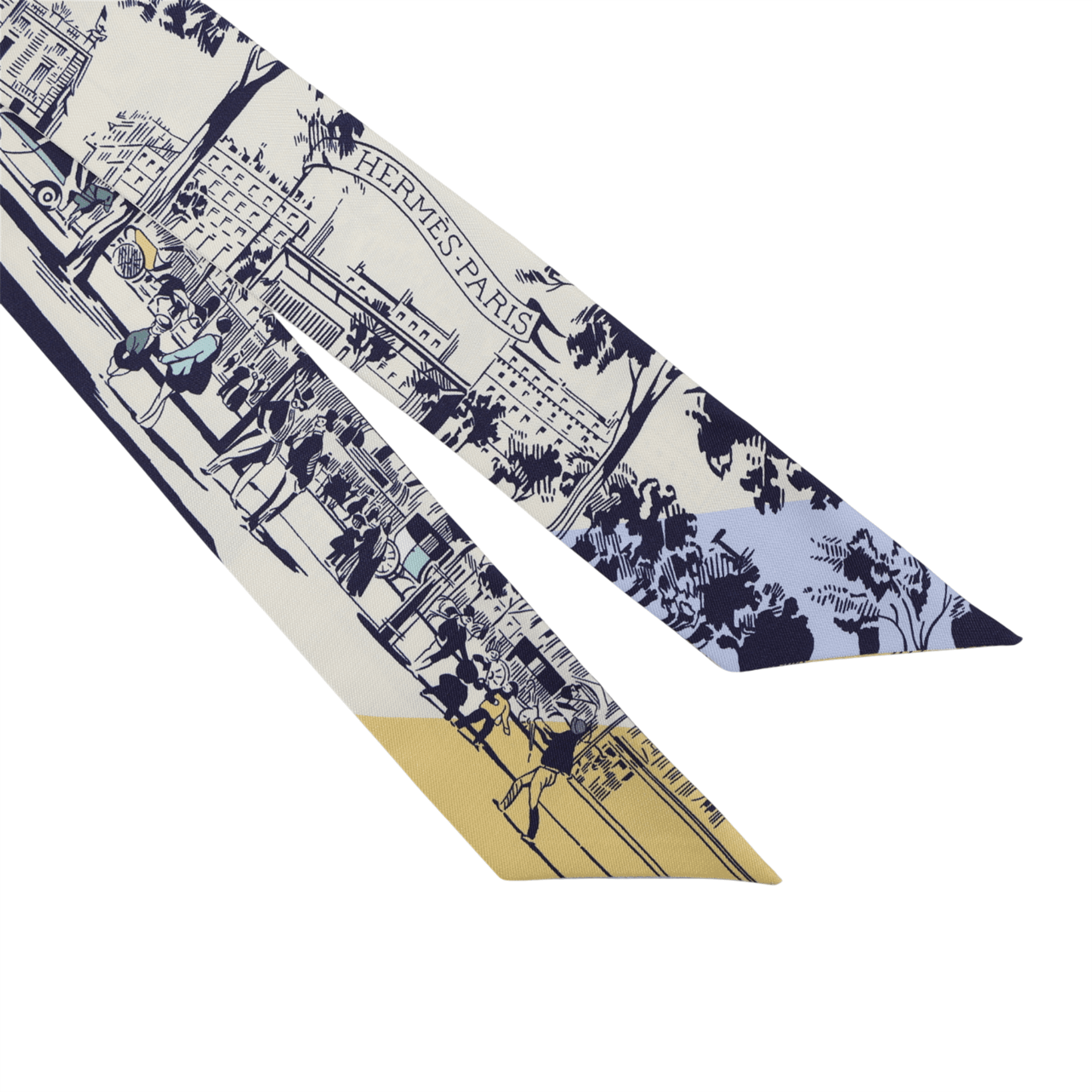 ツイリー A l'Ombre des Boulevards イエロー ブルー | GINZA XIAOMA