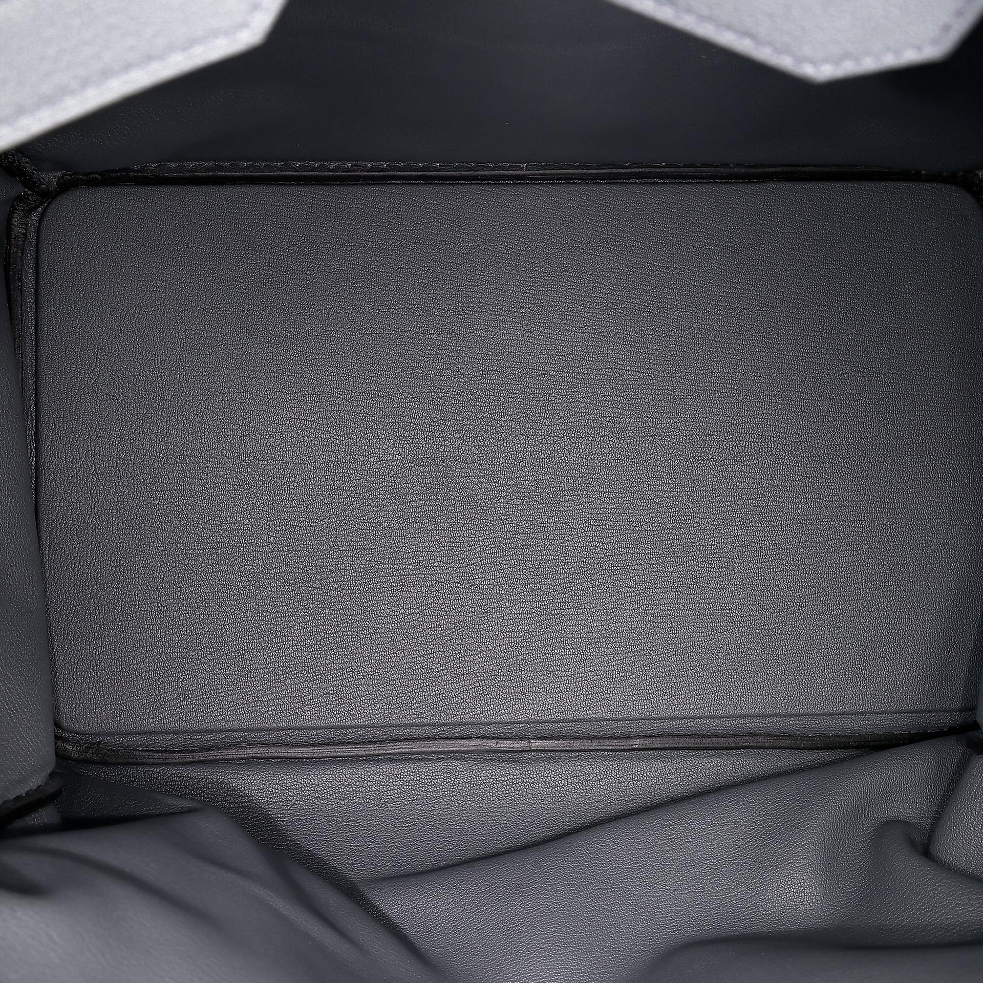 Excellent ( Rank SA ) HERMÈS Haut à Courroies HAC 40 Gris misty (H0) Togo Palladium hardware W (2024) - 22