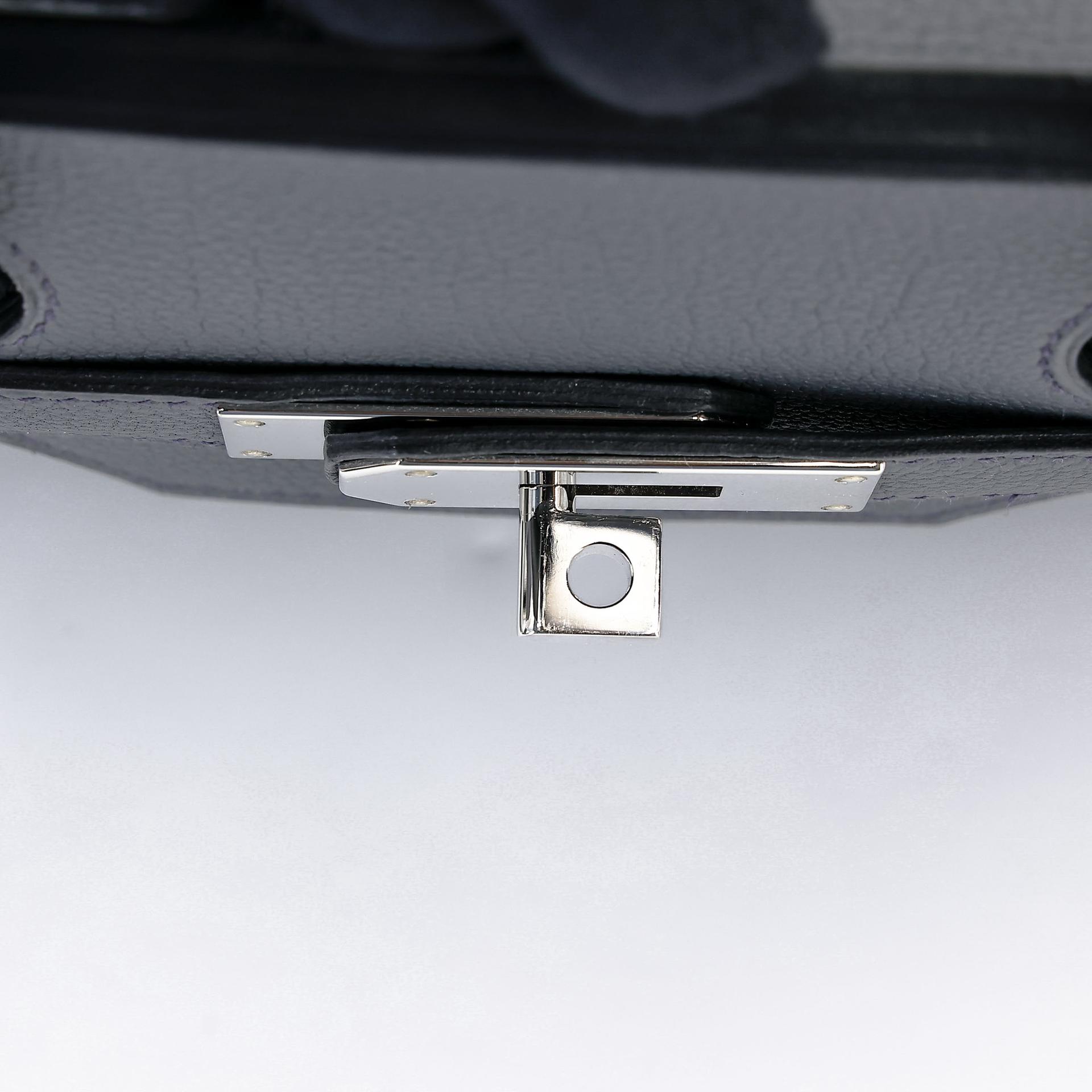 Excellent ( Rank SA ) HERMÈS Haut à Courroies HAC 40 Gris misty (H0) Togo Palladium hardware W (2024) - 14
