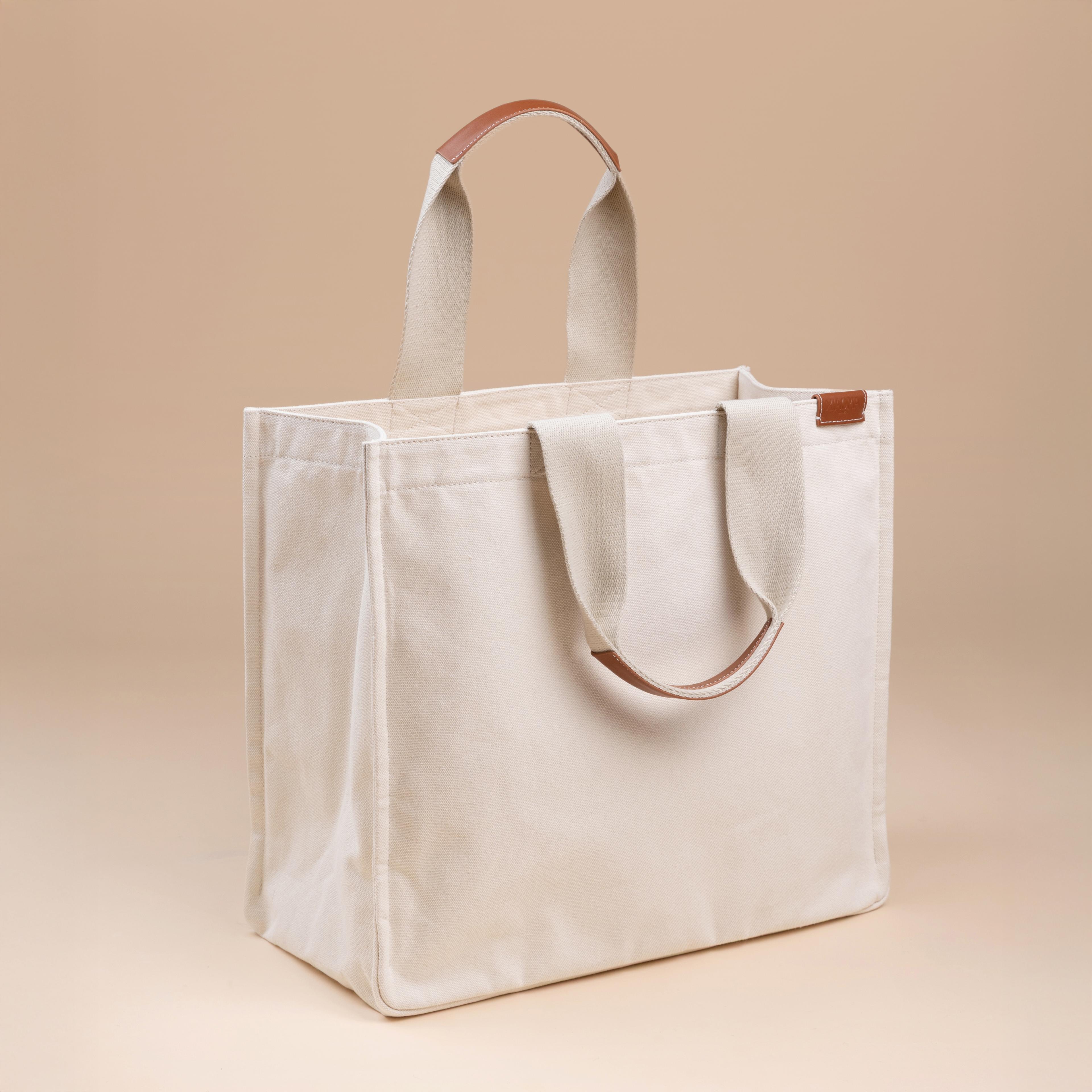 XIAOMA Travel Delight L Shopper Tote Beige