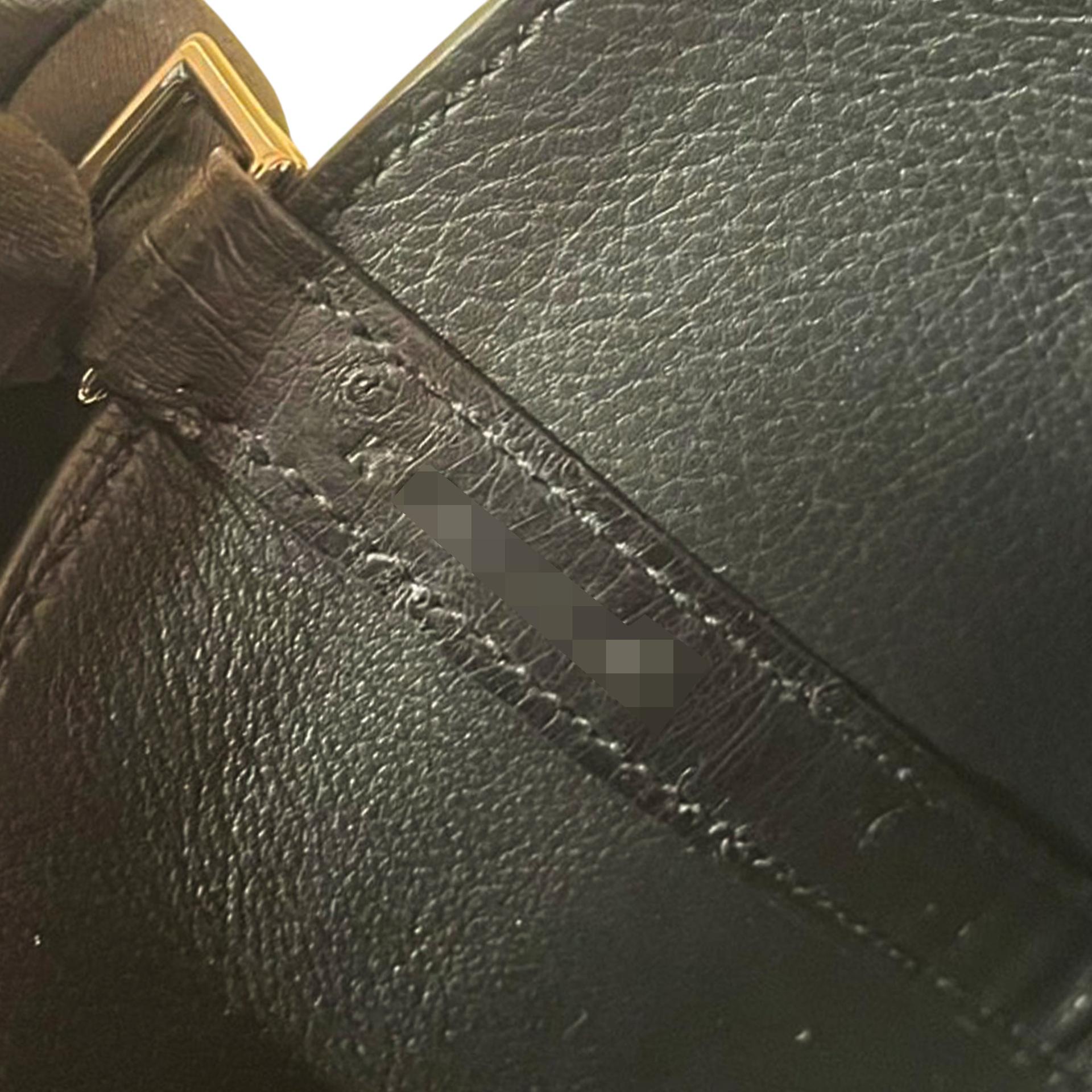 全新 HERMÈS 愛馬仕 Picotin 菜篮子 Micro 14 89 黑色 Noir (Black) 鴕鳥皮 銀扣 K刻 2025年 - 8