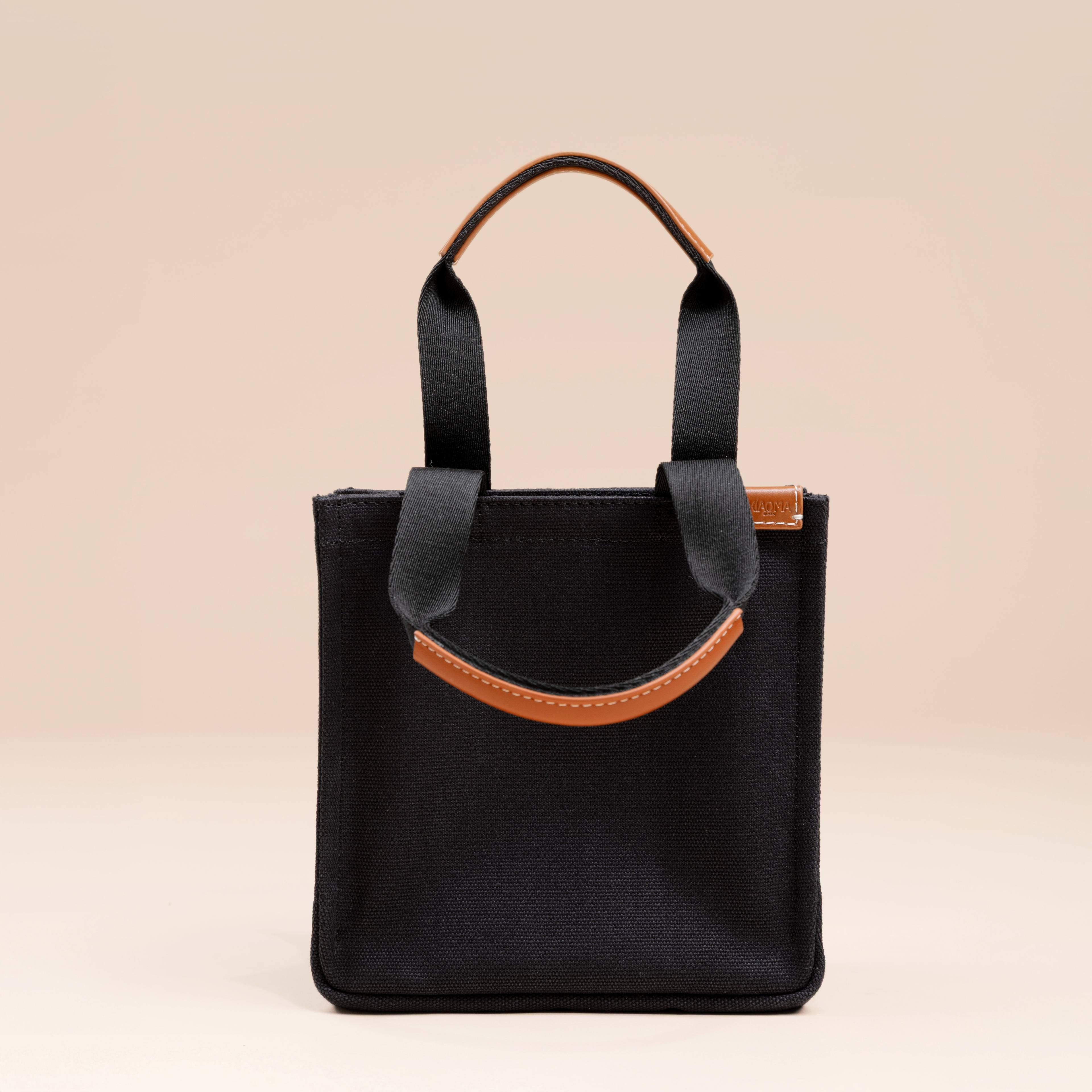 Brand New ( Rank N ) XIAOMA Travel Delight Mini Shopper Tote Dark Sapphire Blue Canvas - 1