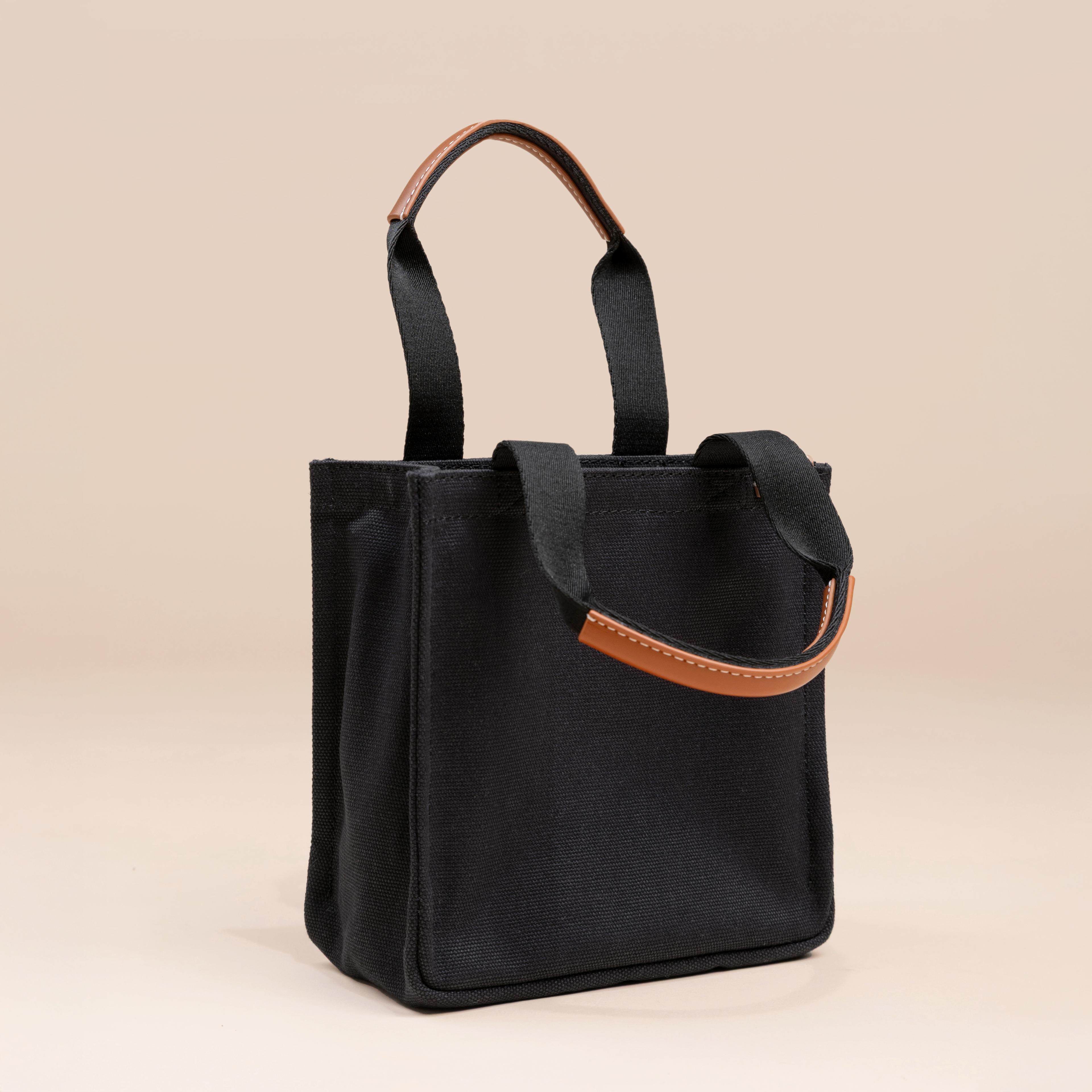 Brand New ( Rank N ) XIAOMA Travel Delight Mini Shopper Tote Dark Sapphire Blue Canvas - 3