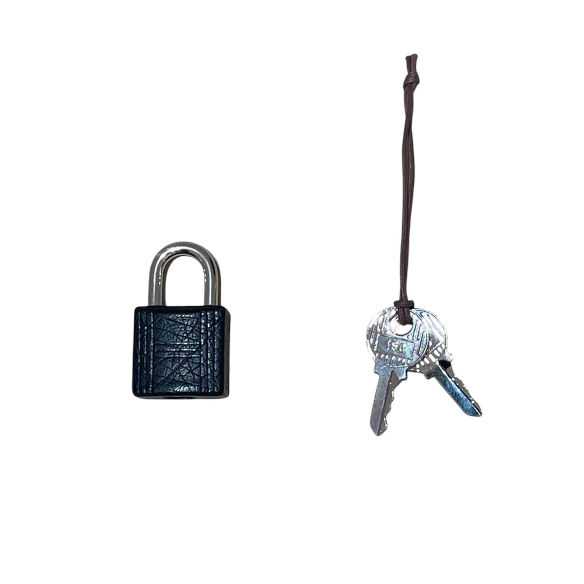 全新 HERMÈS 愛馬仕 Picotin 菜篮子 Micro 14 89 黑色 Noir (Black) 鴕鳥皮 銀扣 K刻 2025年 - 10