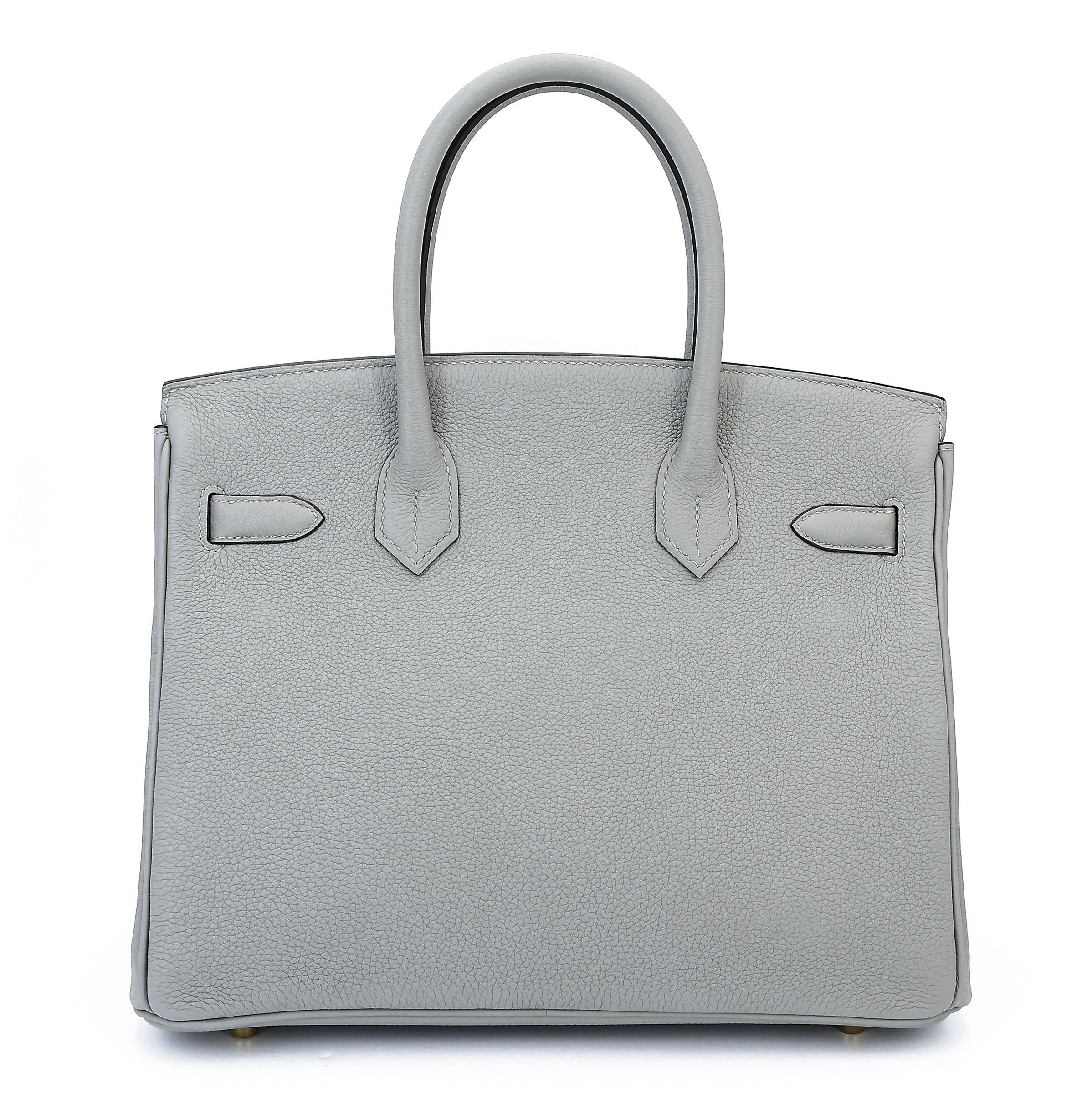 Birkin 30 4Z 海鷗灰 Gris Mouette