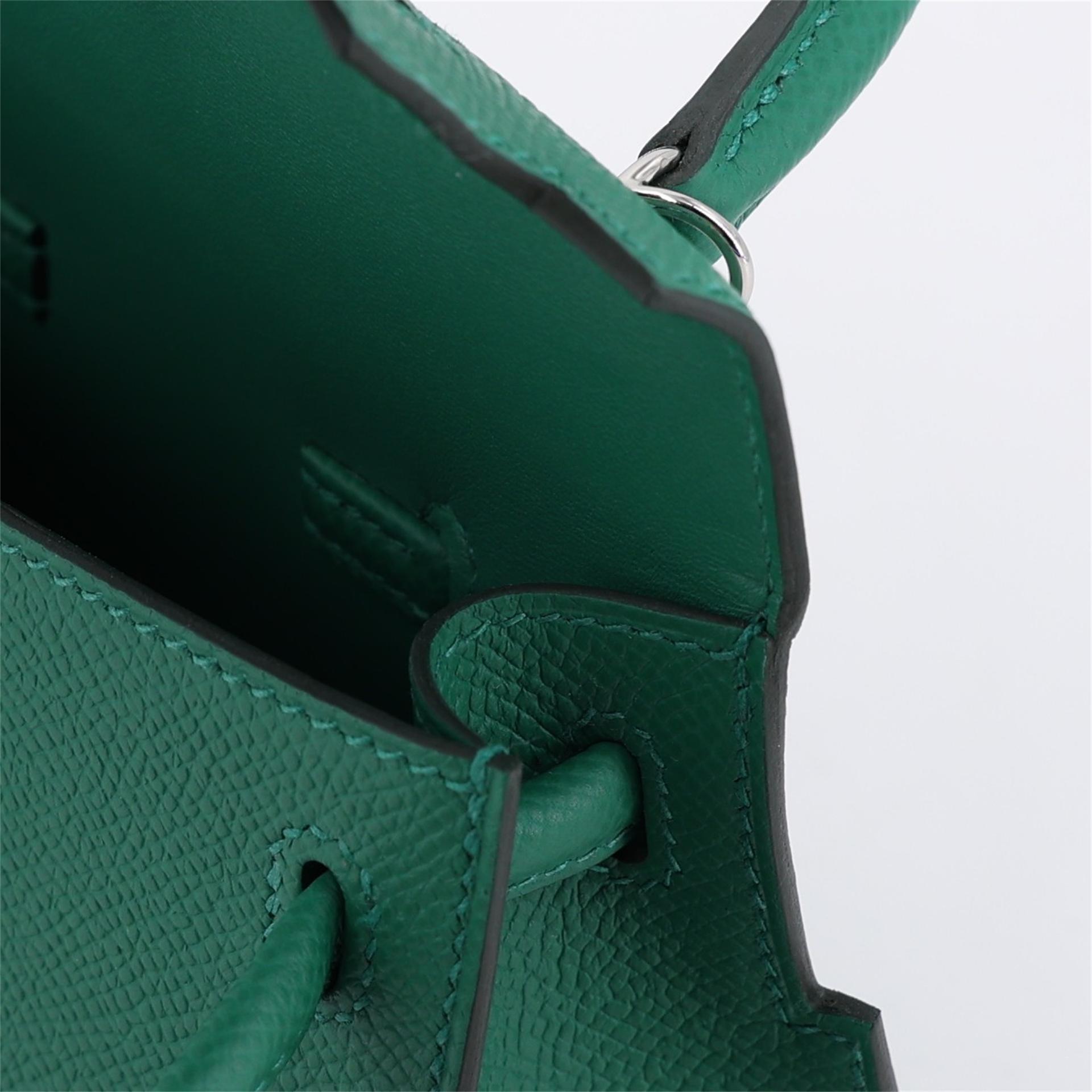ランク NS 未使用品 HERMÈS エルメス ケリードール ピクト ヴェールヴェルティゴ (U4) グリミスティ (H0) ゴールド (37) ブルーザンジバル (B3) エプソン シルバー金具 W刻印 (2024) - 12