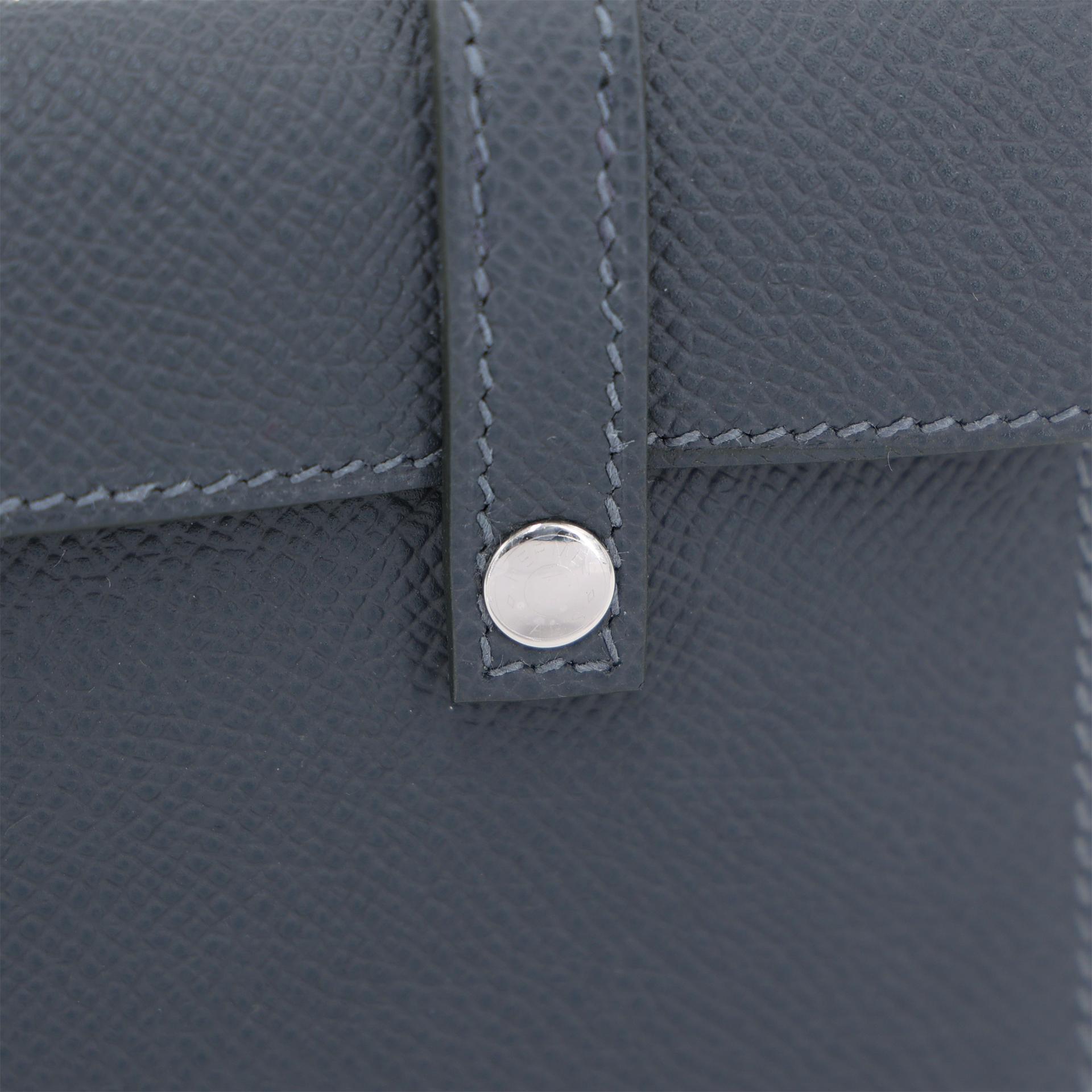 ランク NS 未使用品 HERMÈS エルメス ケリードール ピクト ヴェールヴェルティゴ (U4) グリミスティ (H0) ゴールド (37) ブルーザンジバル (B3) エプソン シルバー金具 W刻印 (2024) - 21
