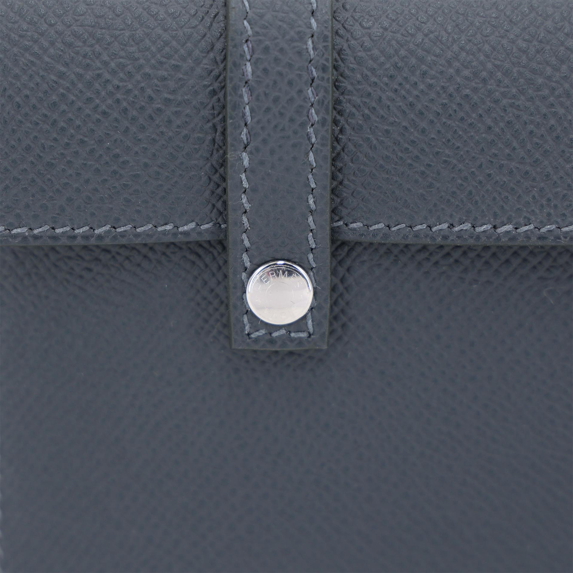 ランク NS 未使用品 HERMÈS エルメス ケリードール ピクト ヴェールヴェルティゴ (U4) グリミスティ (H0) ゴールド (37) ブルーザンジバル (B3) エプソン シルバー金具 W刻印 (2024) - 20