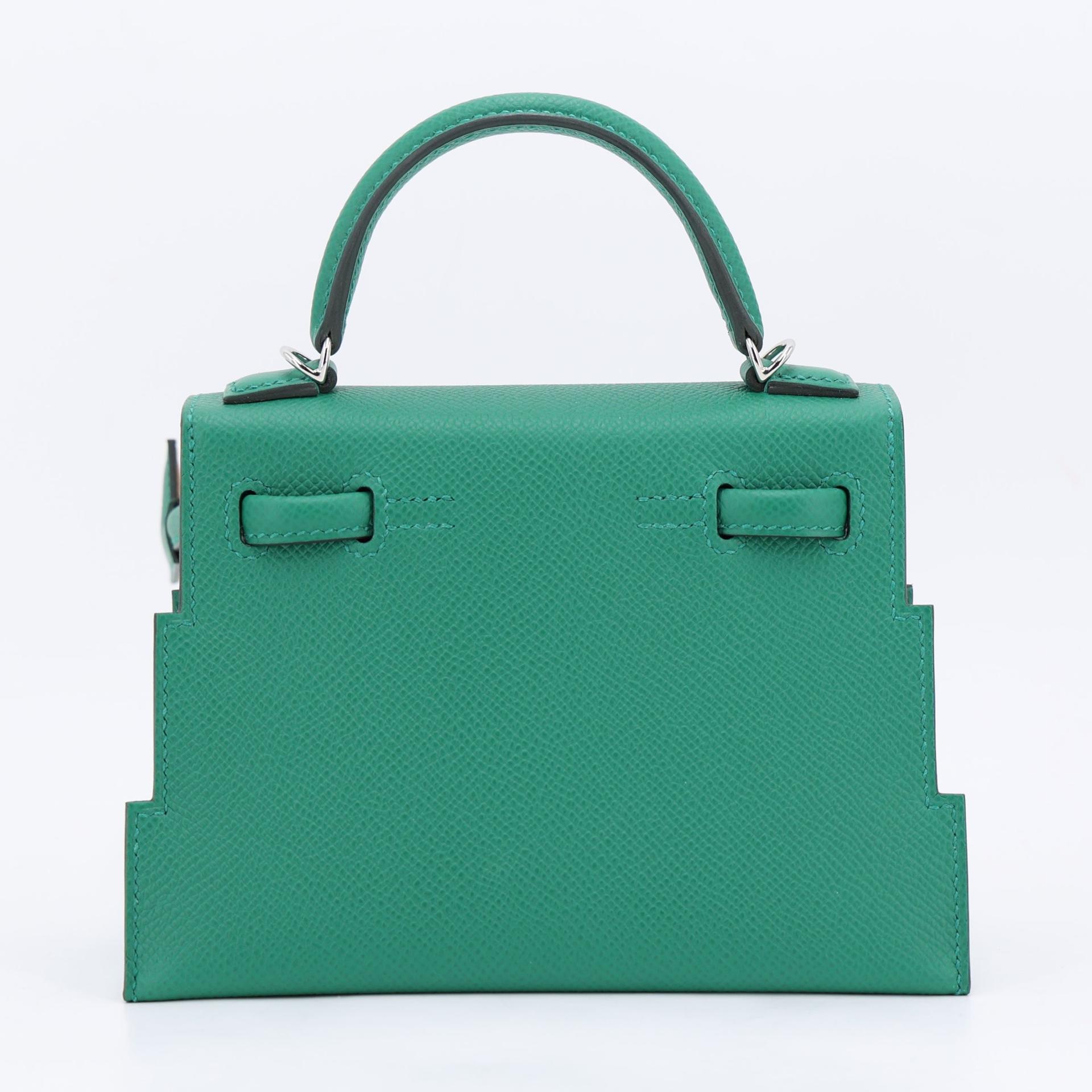ランク NS 未使用品 HERMÈS エルメス ケリードール ピクト ヴェールヴェルティゴ (U4) グリミスティ (H0) ゴールド (37) ブルーザンジバル (B3) エプソン シルバー金具 W刻印 (2024) - 2