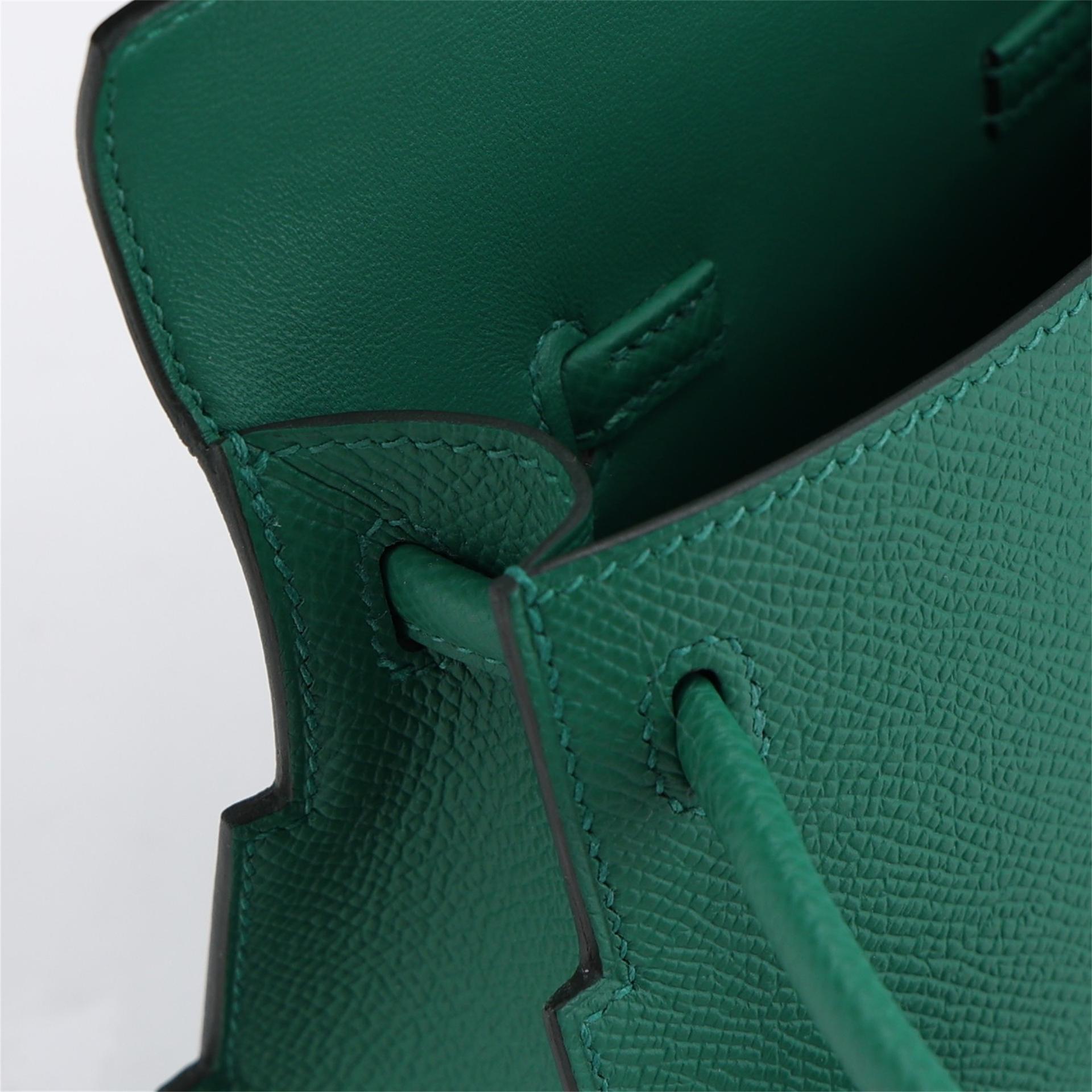 ランク NS 未使用品 HERMÈS エルメス ケリードール ピクト ヴェールヴェルティゴ (U4) グリミスティ (H0) ゴールド (37) ブルーザンジバル (B3) エプソン シルバー金具 W刻印 (2024) - 11