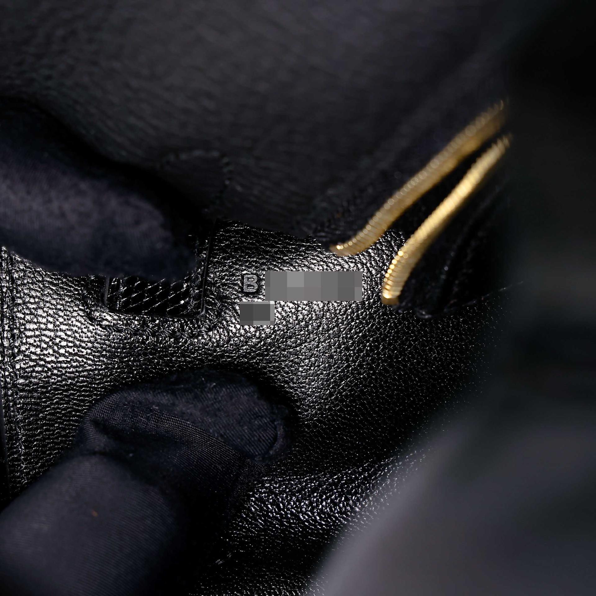 未使用保存品 HERMÈS 愛馬仕 Kelly 25 Touch 89 黑色 Noir (Black) 蜥蜴皮 Togo小牛皮 金扣 B刻 2023年 - 15
