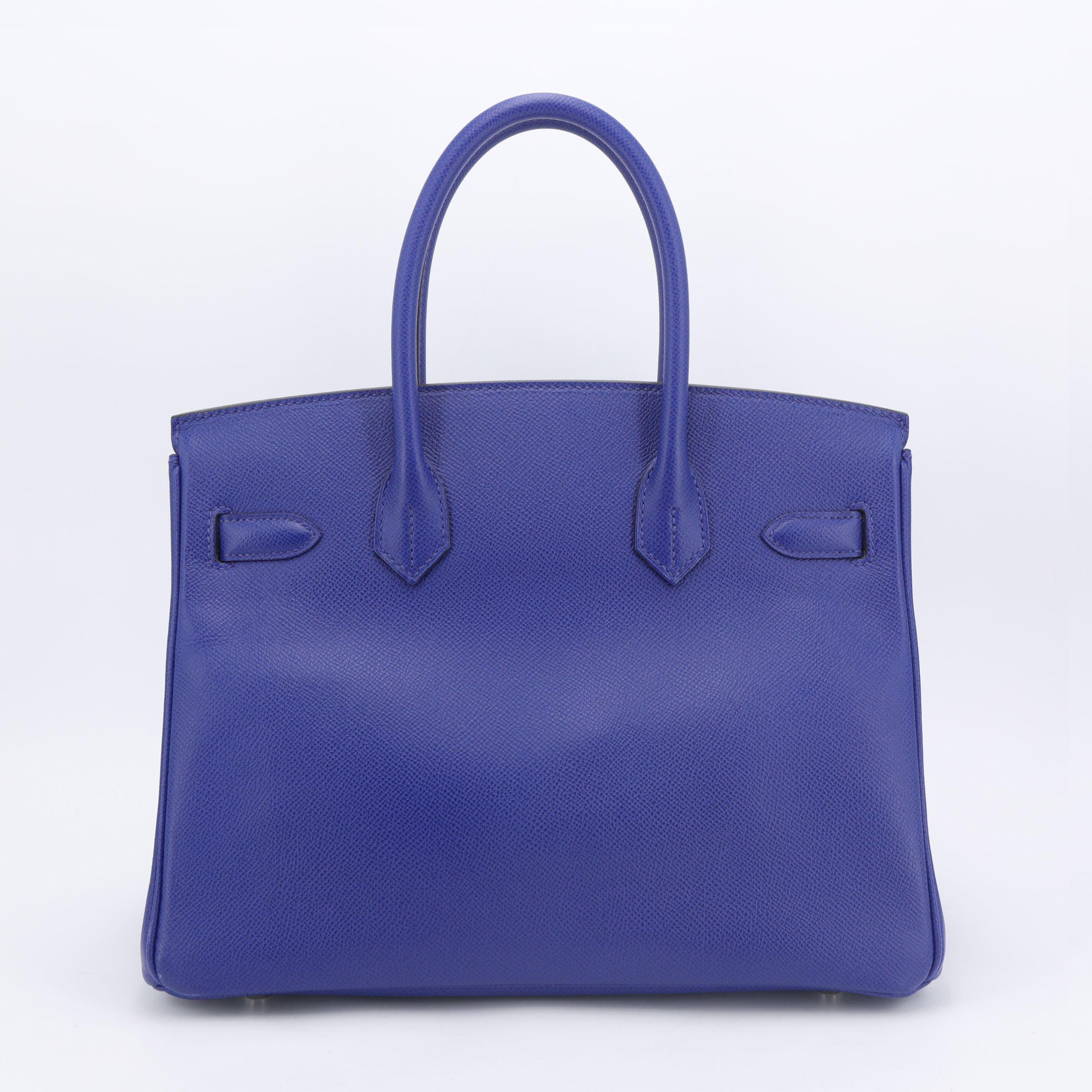 Birkin 30 Bleu Electrique (7T)