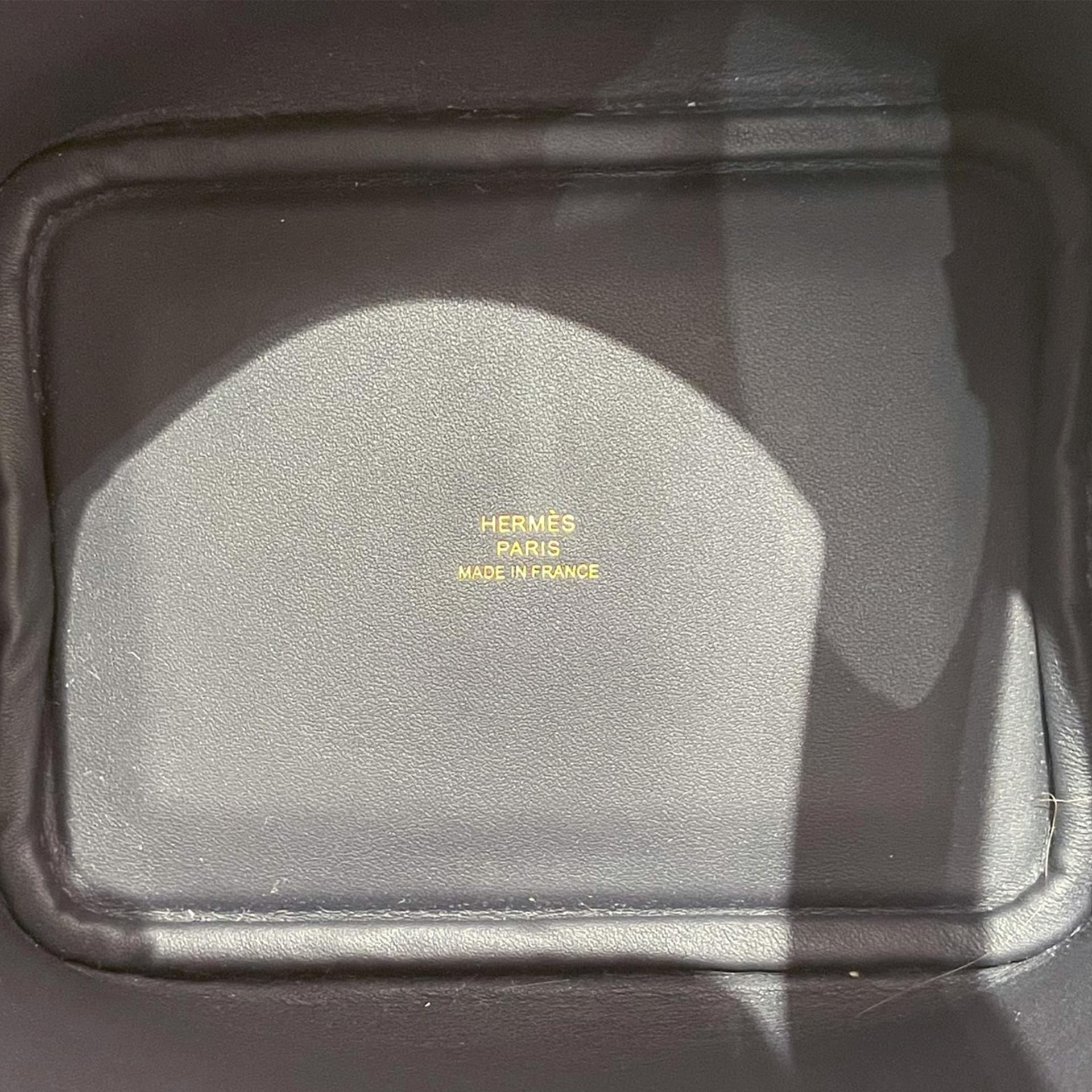 Unused ( Rank NS ) HERMÈS Picotin Lock Micro 14 Caban (3Y) Ostrich Gold hardware W (2024) - 10