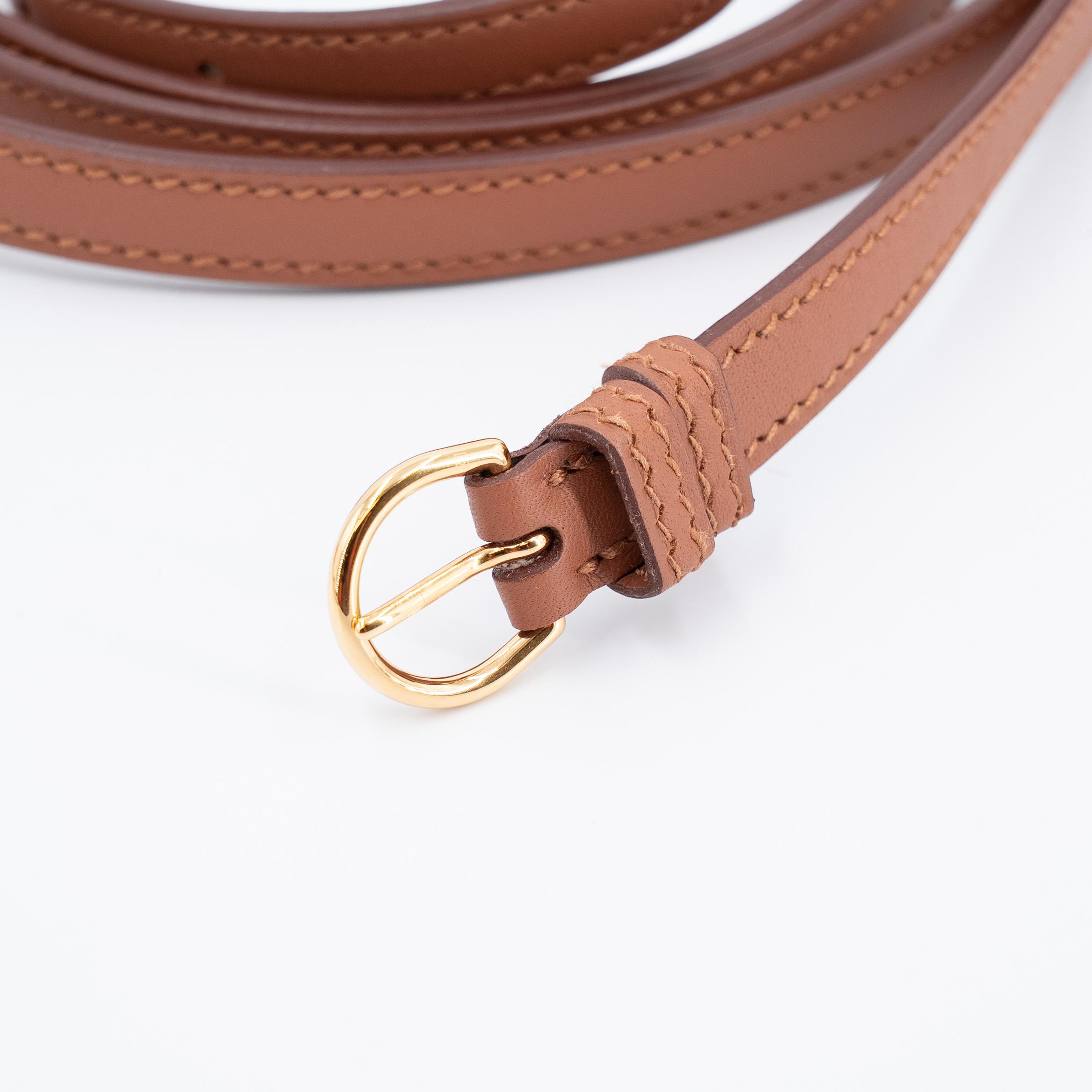 Excellent ( Rank SA ) HERMÈS 24/24 - 21 mini Gold (37) Evercolor Swift Gold hardware Z (2021) - 17