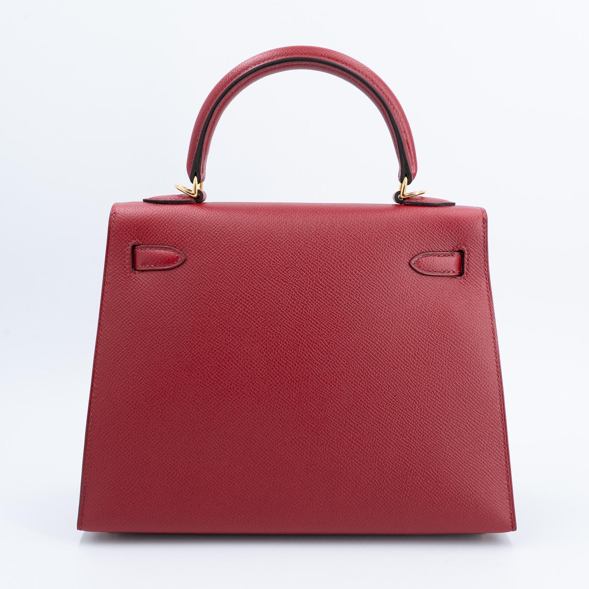 Kelly 25 Rouge Grenat (K1)