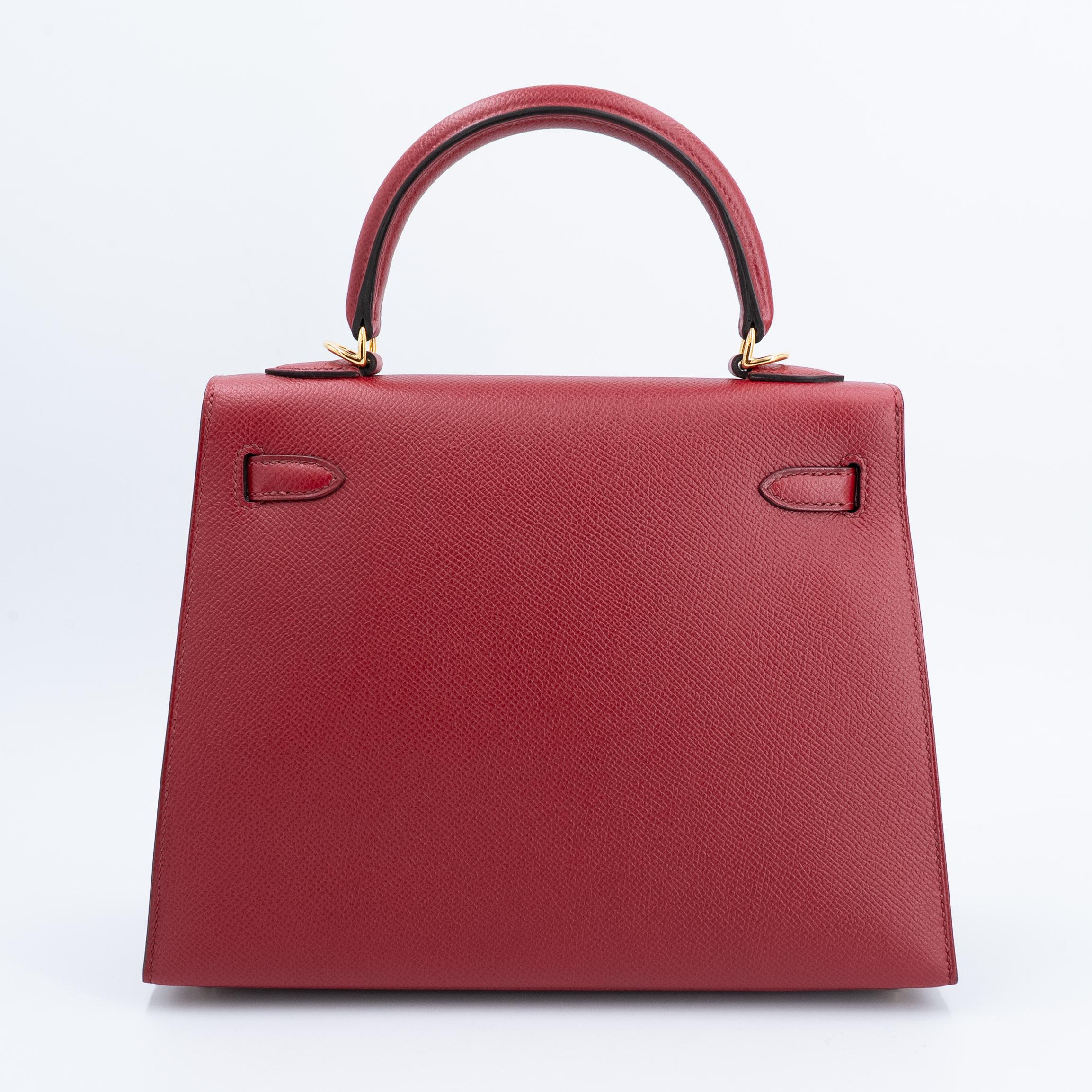 Kelly 25 Rouge Grenat (K1)