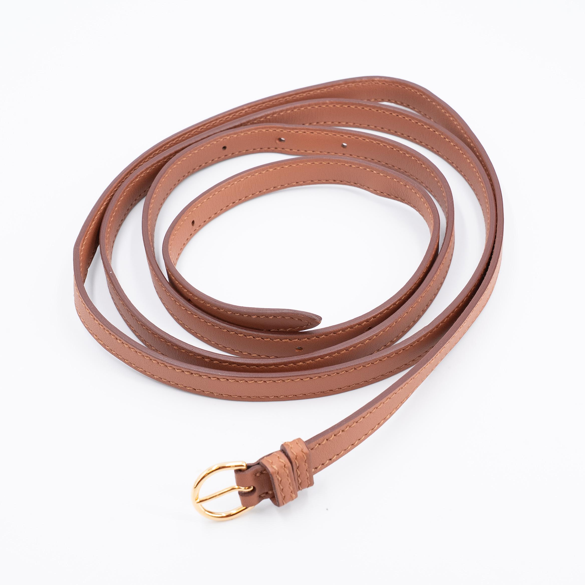 Excellent ( Rank SA ) HERMÈS 24/24 - 21 mini Gold (37) Evercolor Swift Gold hardware Z (2021) - 16