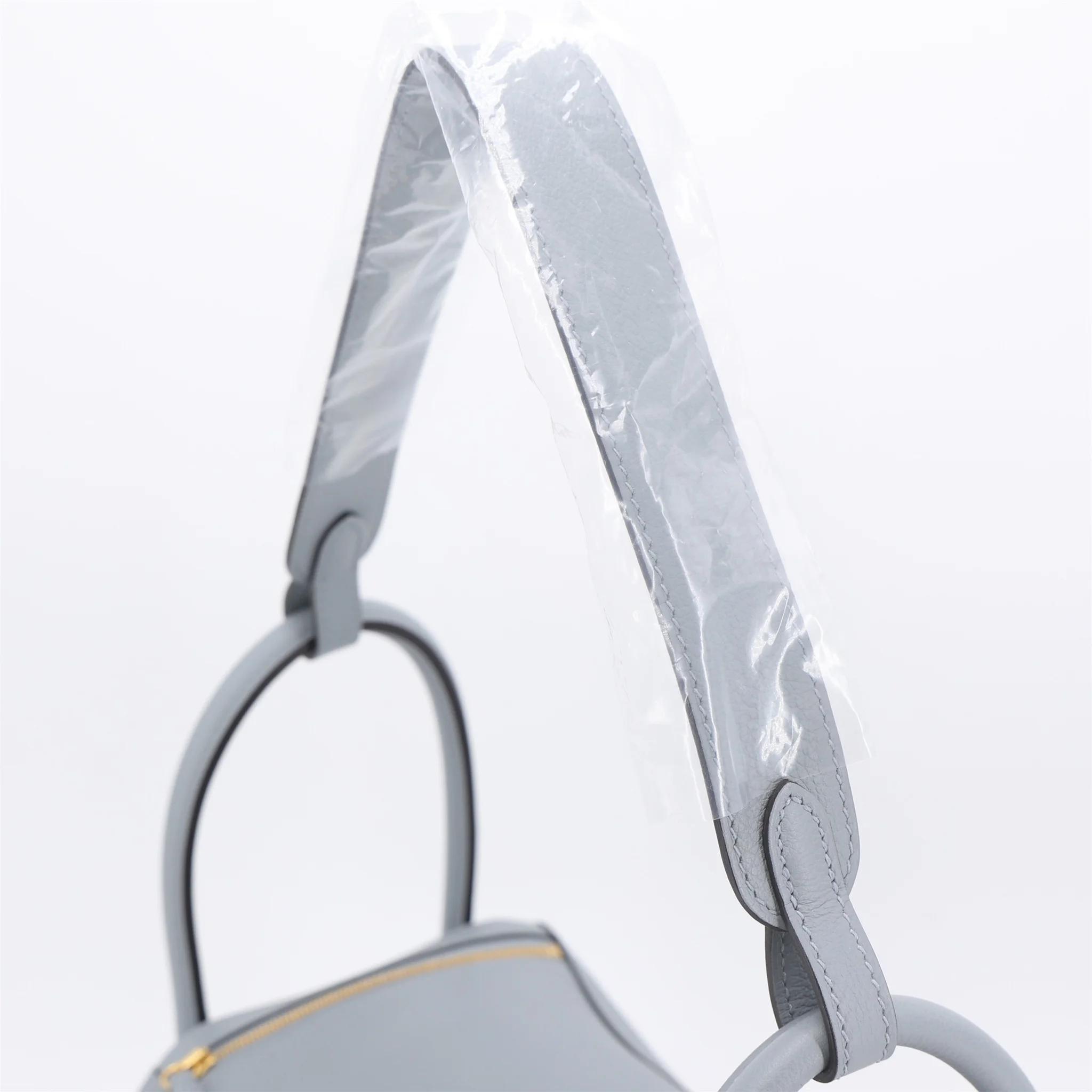 Brand New ( Rank N ) HERMÈS Lindy 26 Gris Pantin (P0) Evercolor Palladium hardware K (2025) - 3