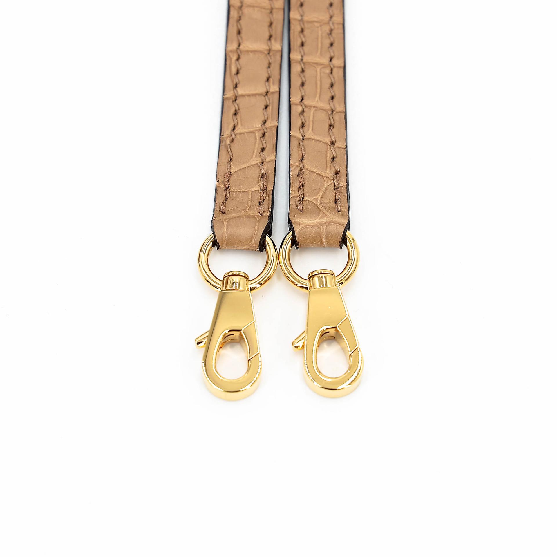 ランク SA HERMÈS エルメス ミニケリー2 チャイ(0M) クロコダイル アリゲーター マット ゴールド金具 B刻印 (2023) - 20