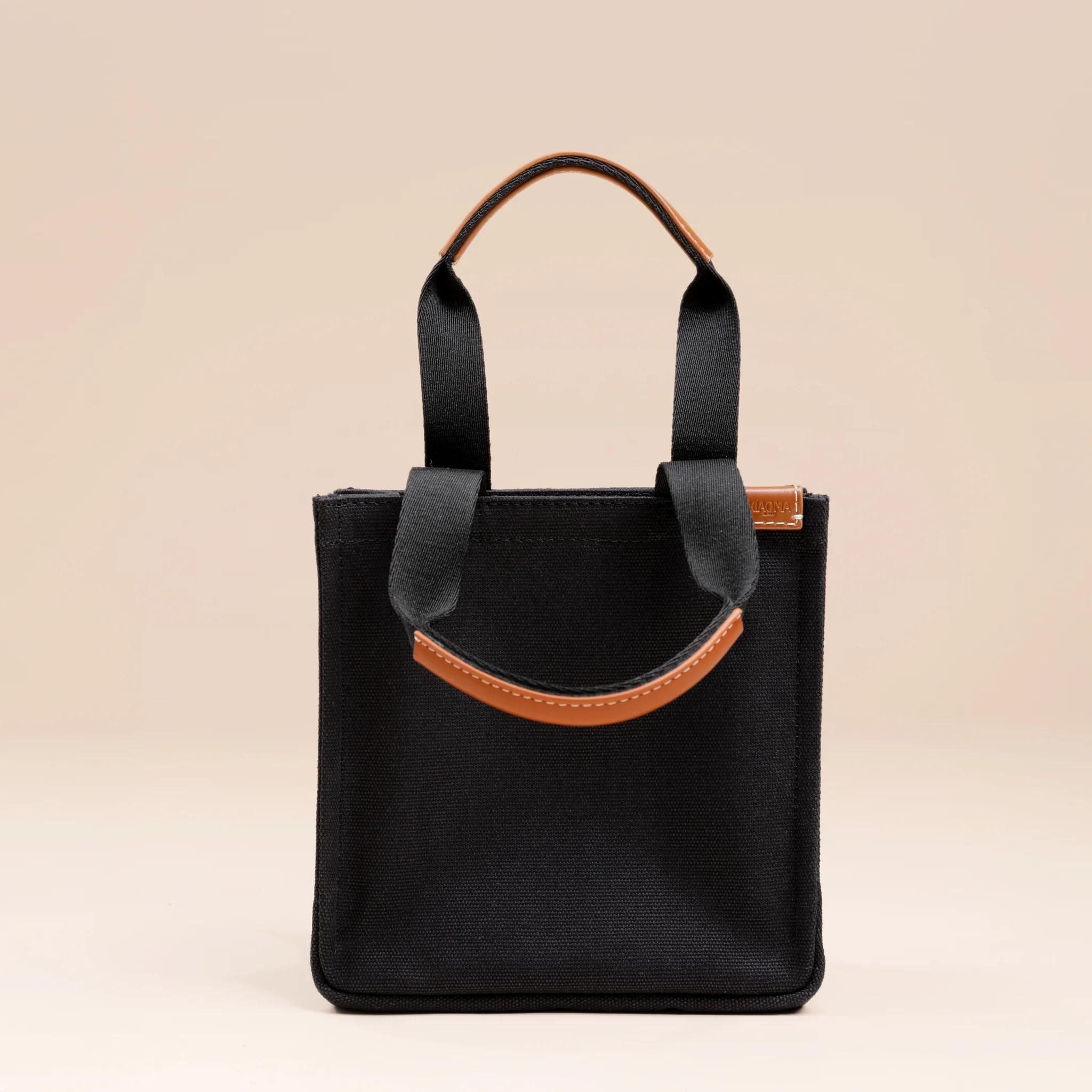 Brand New ( Rank N ) XIAOMA Travel Delight Mini Shopper Tote Dark Sapphire Blue Canvas - 1