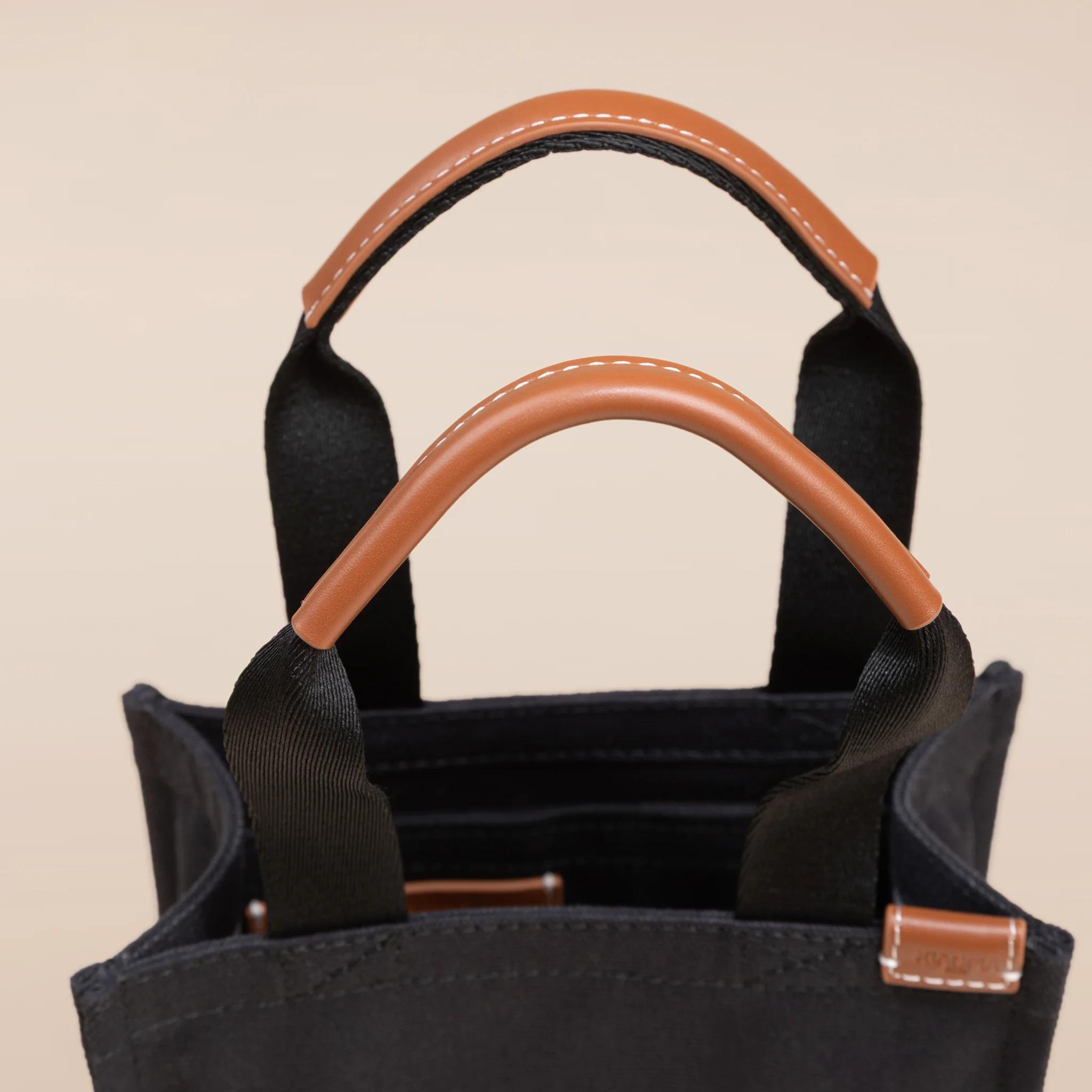 Brand New ( Rank N ) XIAOMA Travel Delight Mini Shopper Tote Dark Sapphire Blue Canvas - 6