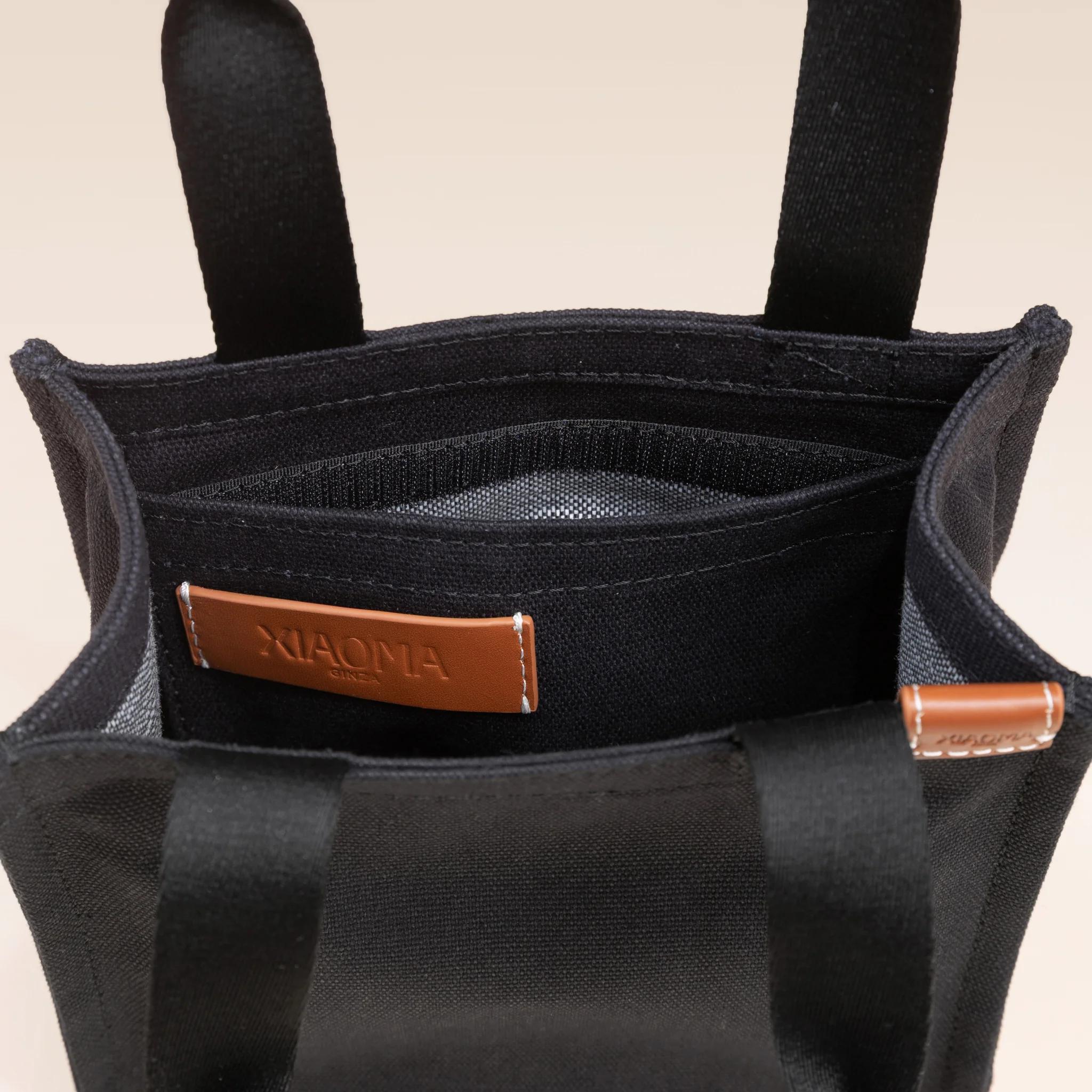 Brand New ( Rank N ) XIAOMA Travel Delight Mini Shopper Tote Dark Sapphire Blue Canvas - 2