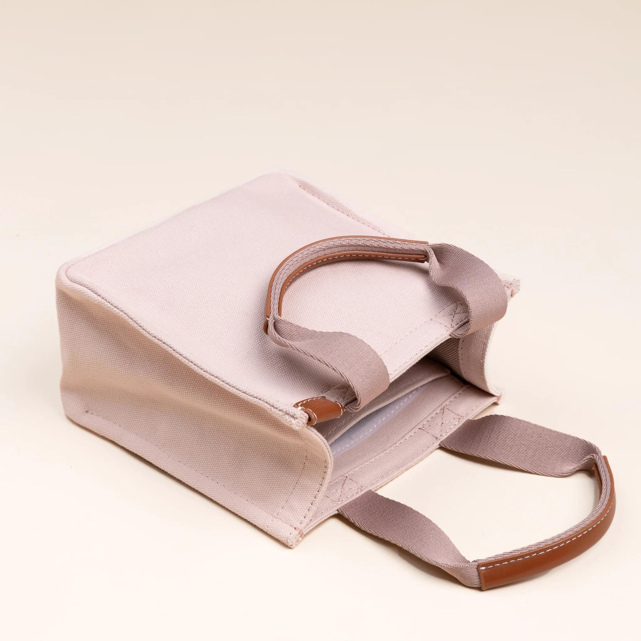 Brand New ( Rank N ) XIAOMA Travel Delight Mini Shopper Tote Smokey Purple Canvas - 7