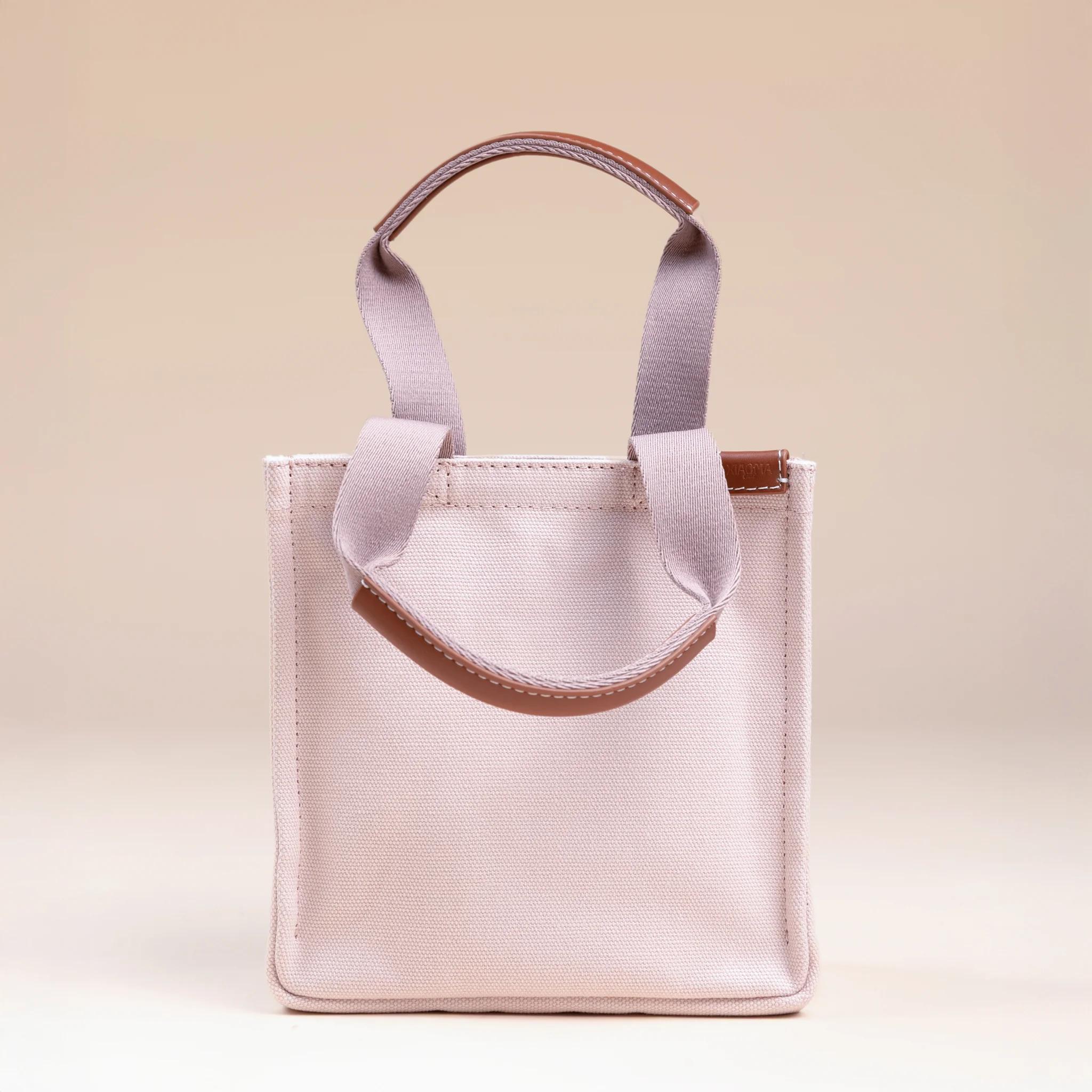 Brand New ( Rank N ) XIAOMA Travel Delight Mini Shopper Tote Smokey Purple Canvas - 1