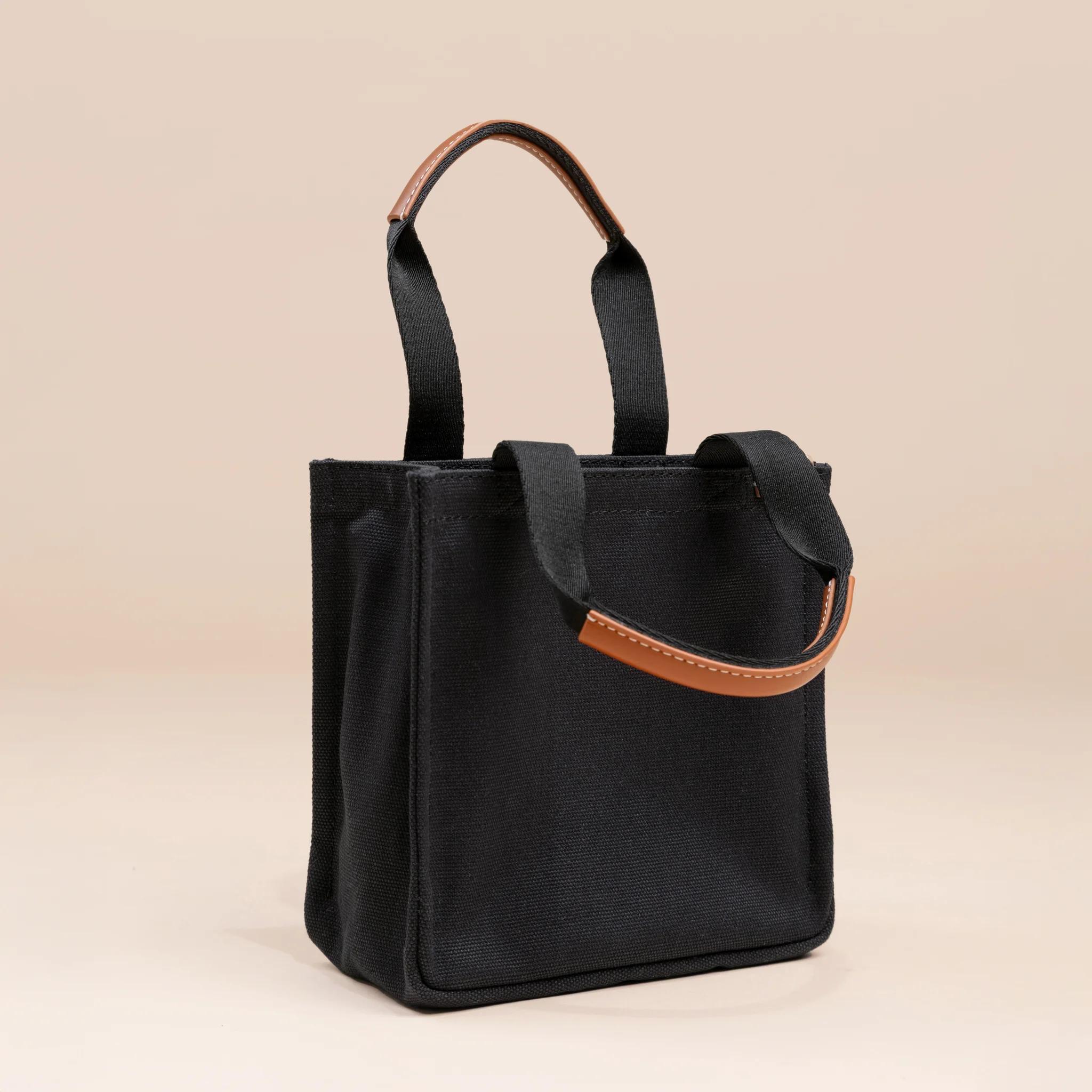 Brand New ( Rank N ) XIAOMA Travel Delight Mini Shopper Tote Dark Sapphire Blue Canvas - 3