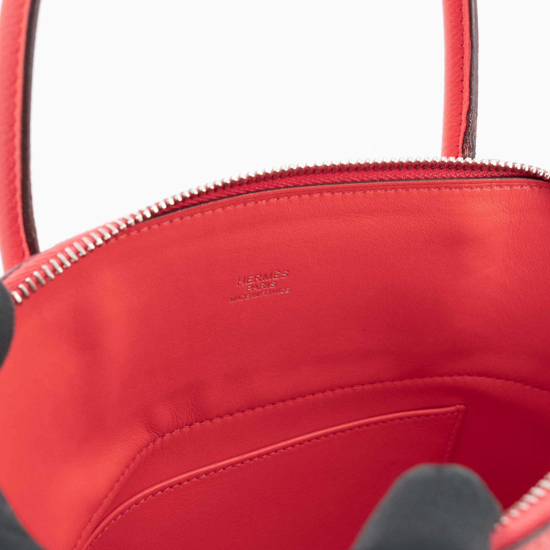 ランク AB HERMÈS エルメス ボリード27 ローズジャイプール (T5) エプソン シルバー金具 A刻印 (2017) - 20