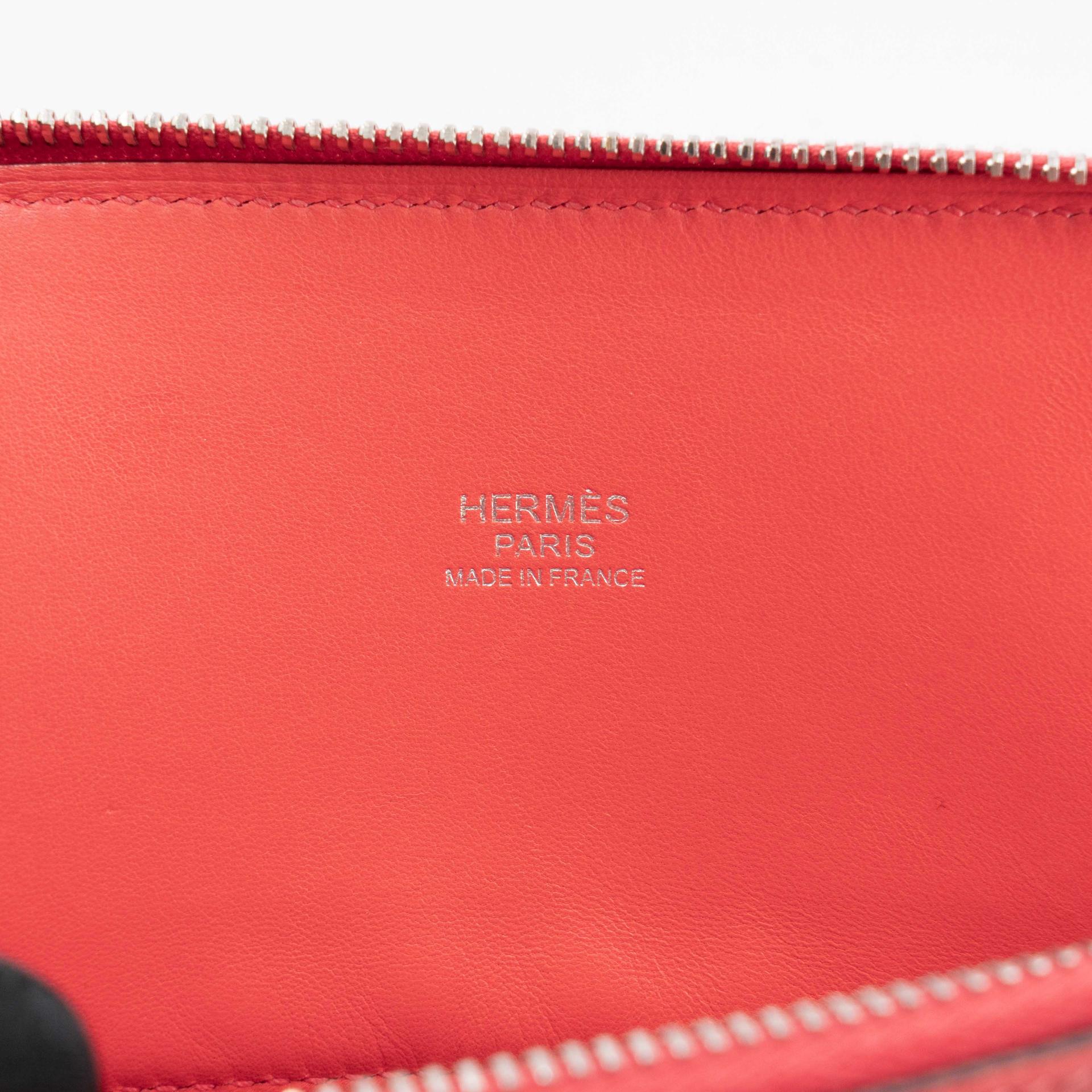 ランク AB HERMÈS エルメス ボリード27 ローズジャイプール (T5) エプソン シルバー金具 A刻印 (2017) - 21