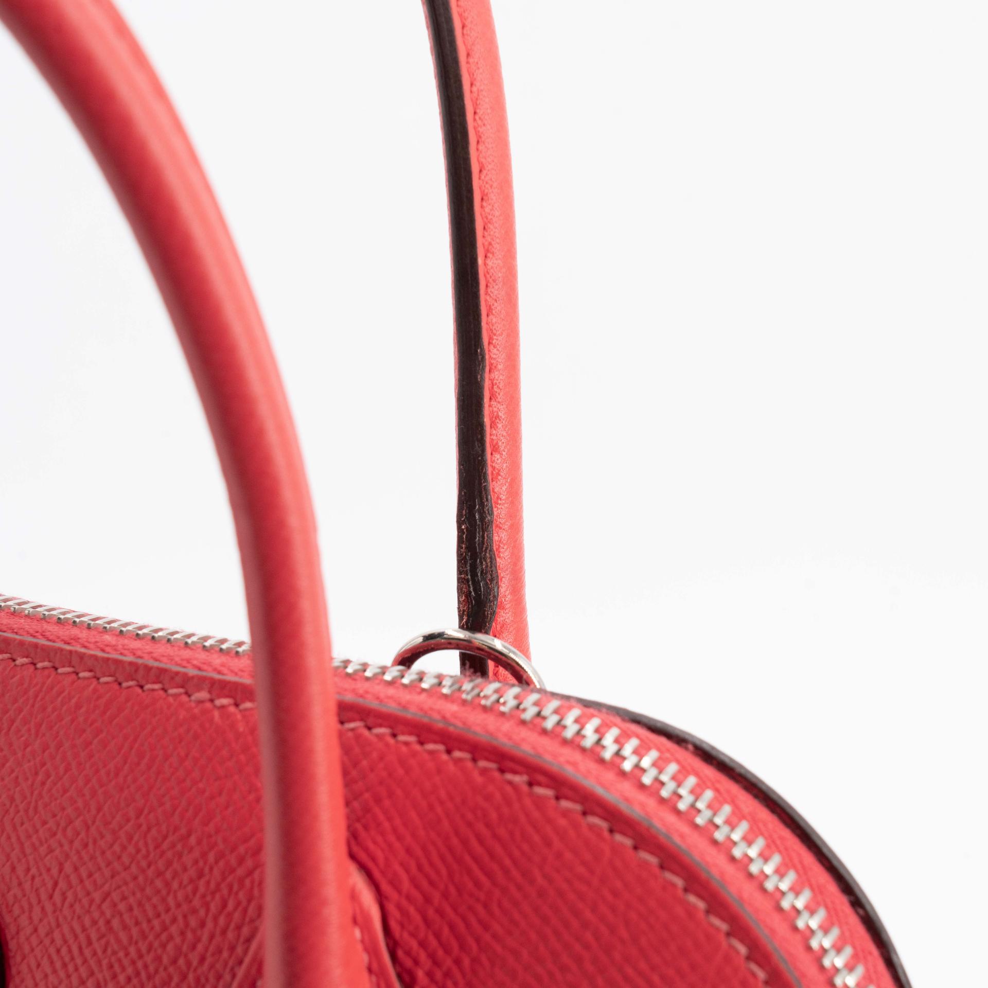 ランク AB HERMÈS エルメス ボリード27 ローズジャイプール (T5) エプソン シルバー金具 A刻印 (2017) - 16