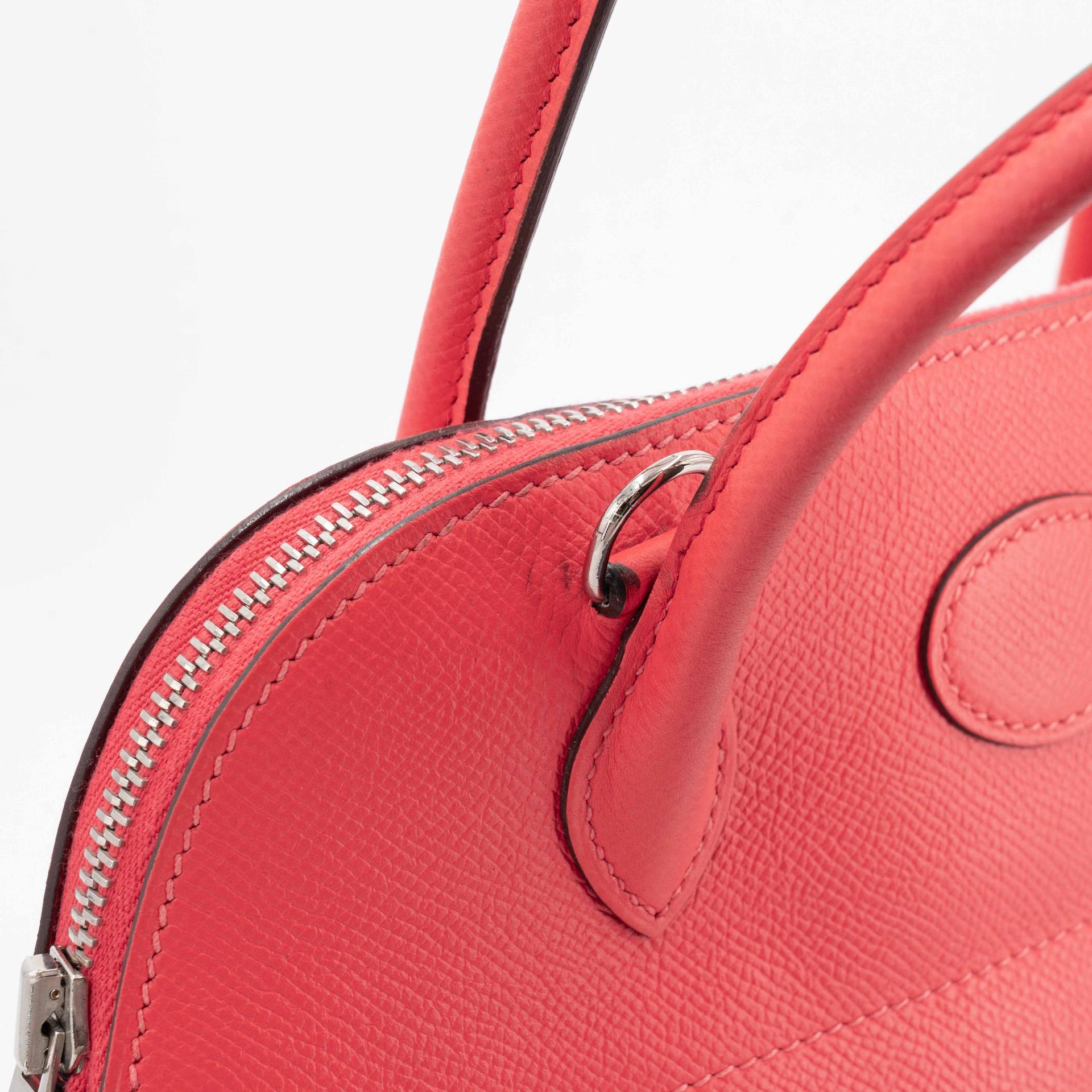 ランク AB HERMÈS エルメス ボリード27 ローズジャイプール (T5) エプソン シルバー金具 A刻印 (2017) - 19