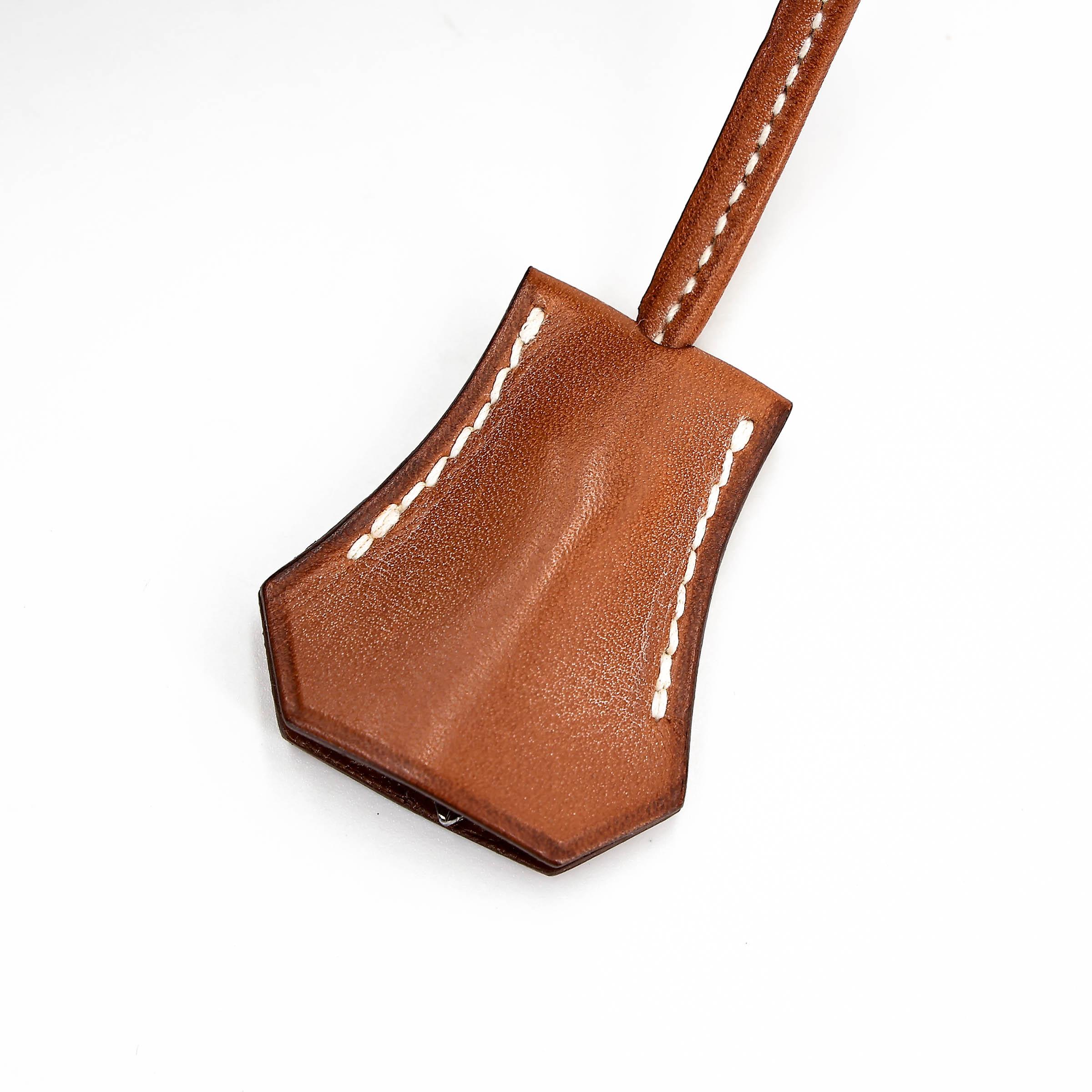 Very Good ( Rank A) HERMÈS Kelly 35 Picnic Fauve (34) Barenia Osier Wicker Palladium hardware Square O (2011) - 44