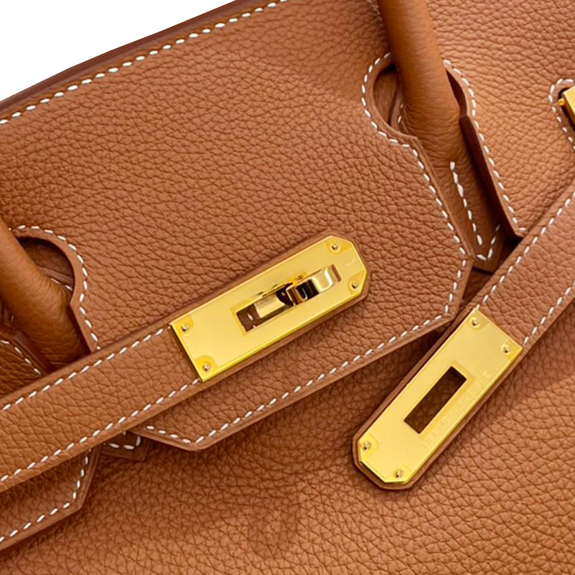 ランク NS 未使用品 HERMÈS エルメス バーキン30 ゴールド (37) トゴ ゴールド金具 A刻印 (2017) - 4