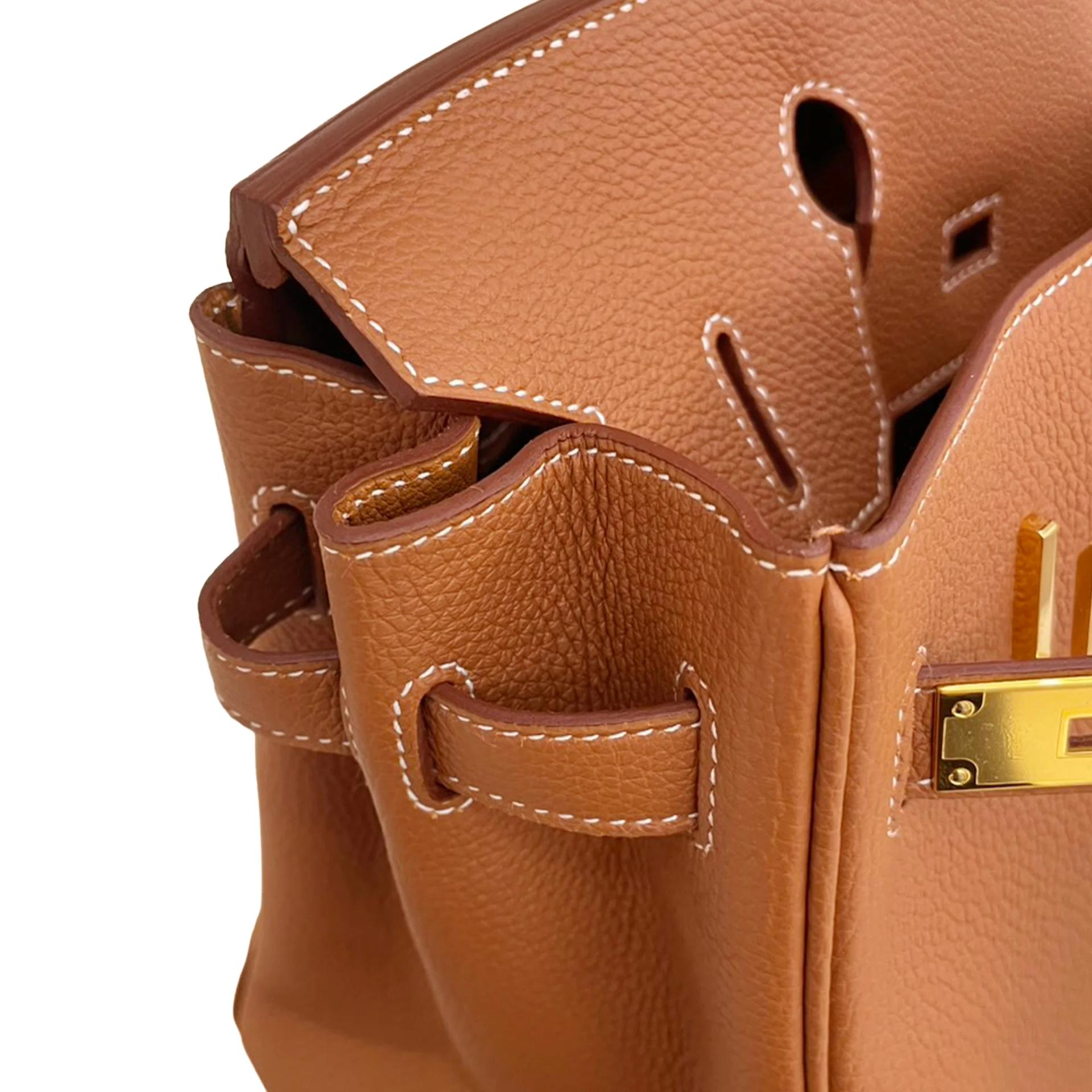 ランク NS 未使用品 HERMÈS エルメス バーキン30 ゴールド (37) トゴ ゴールド金具 A刻印 (2017) - 8