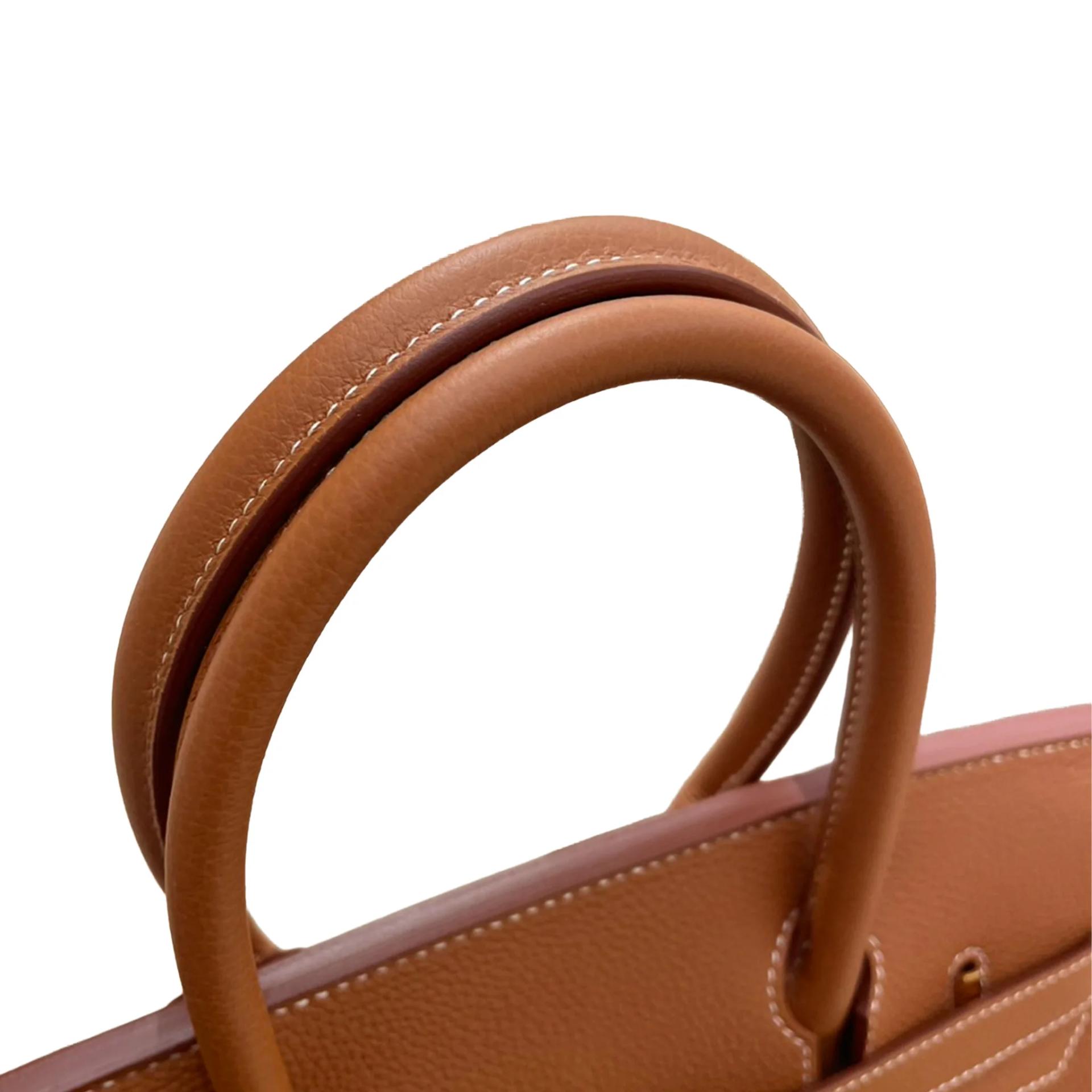 ランク NS 未使用品 HERMÈS エルメス バーキン30 ゴールド (37) トゴ ゴールド金具 A刻印 (2017) - 3