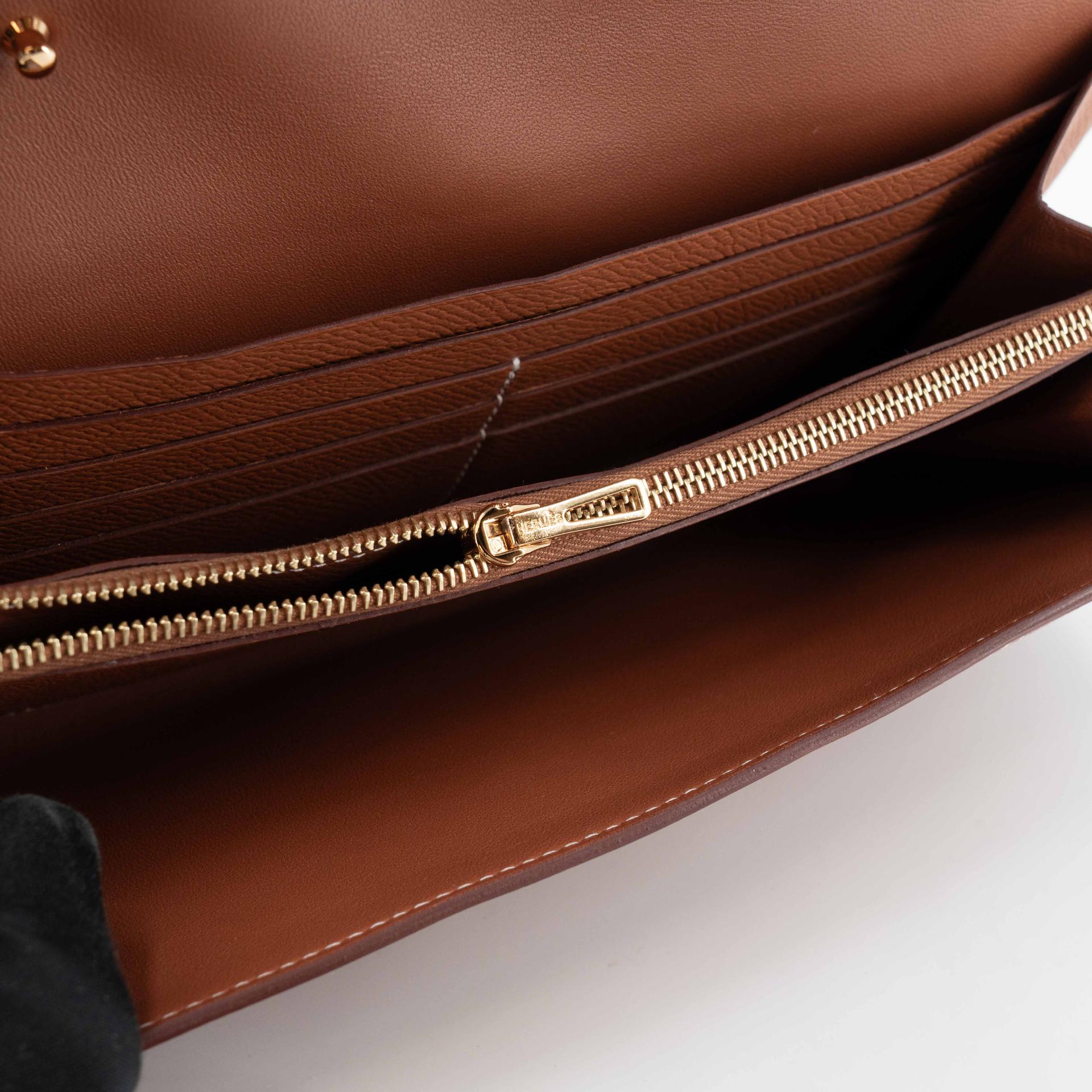 A美品 HERMÈS 爱马仕 Constance To Go 37 金棕色 Gold Epsom皮 金扣 W刻 2024年 - 17