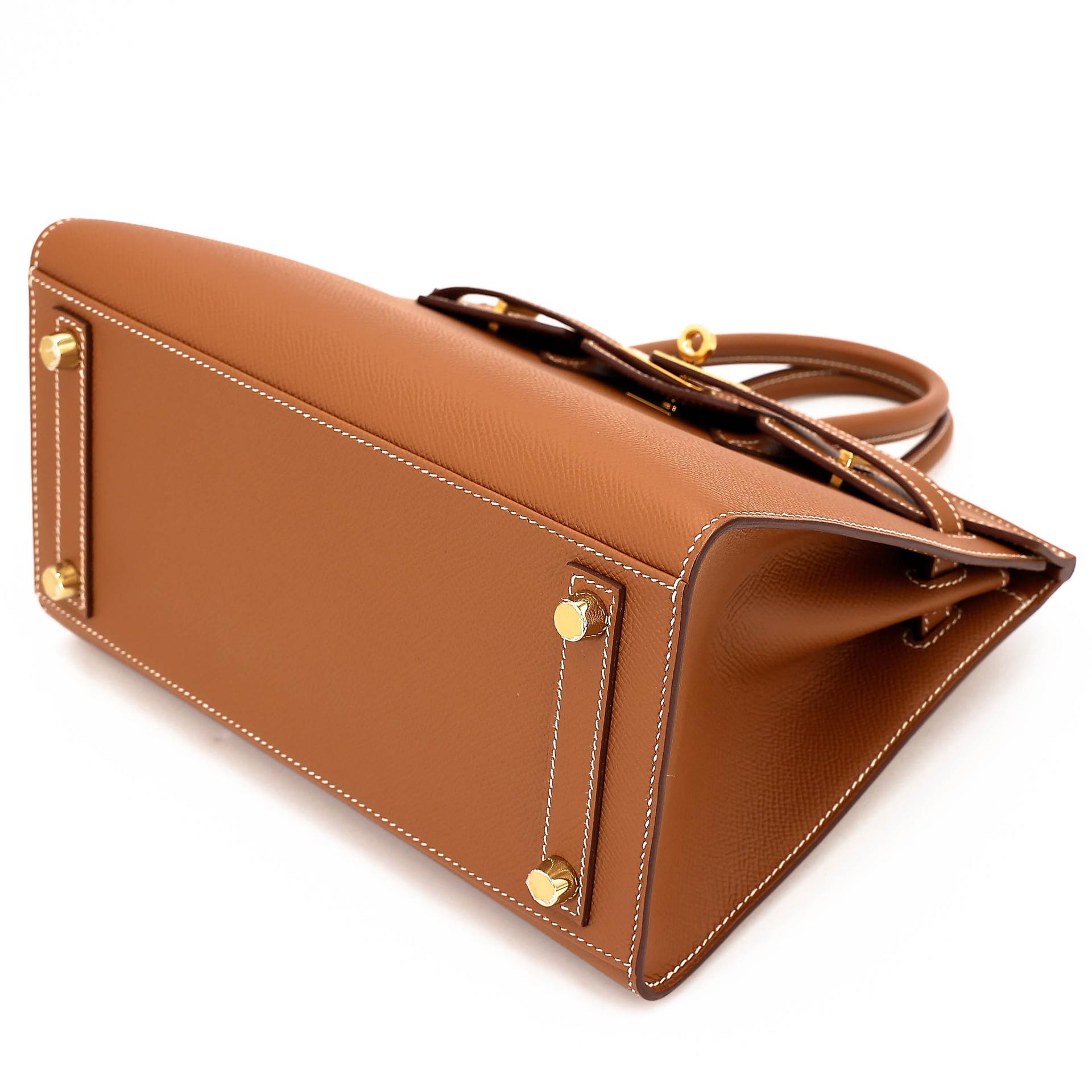 ランク SA HERMÈS エルメス バーキン25 セリエ ゴールド (37) エプソン ゴールド金具 Z刻印 (2021) - 4