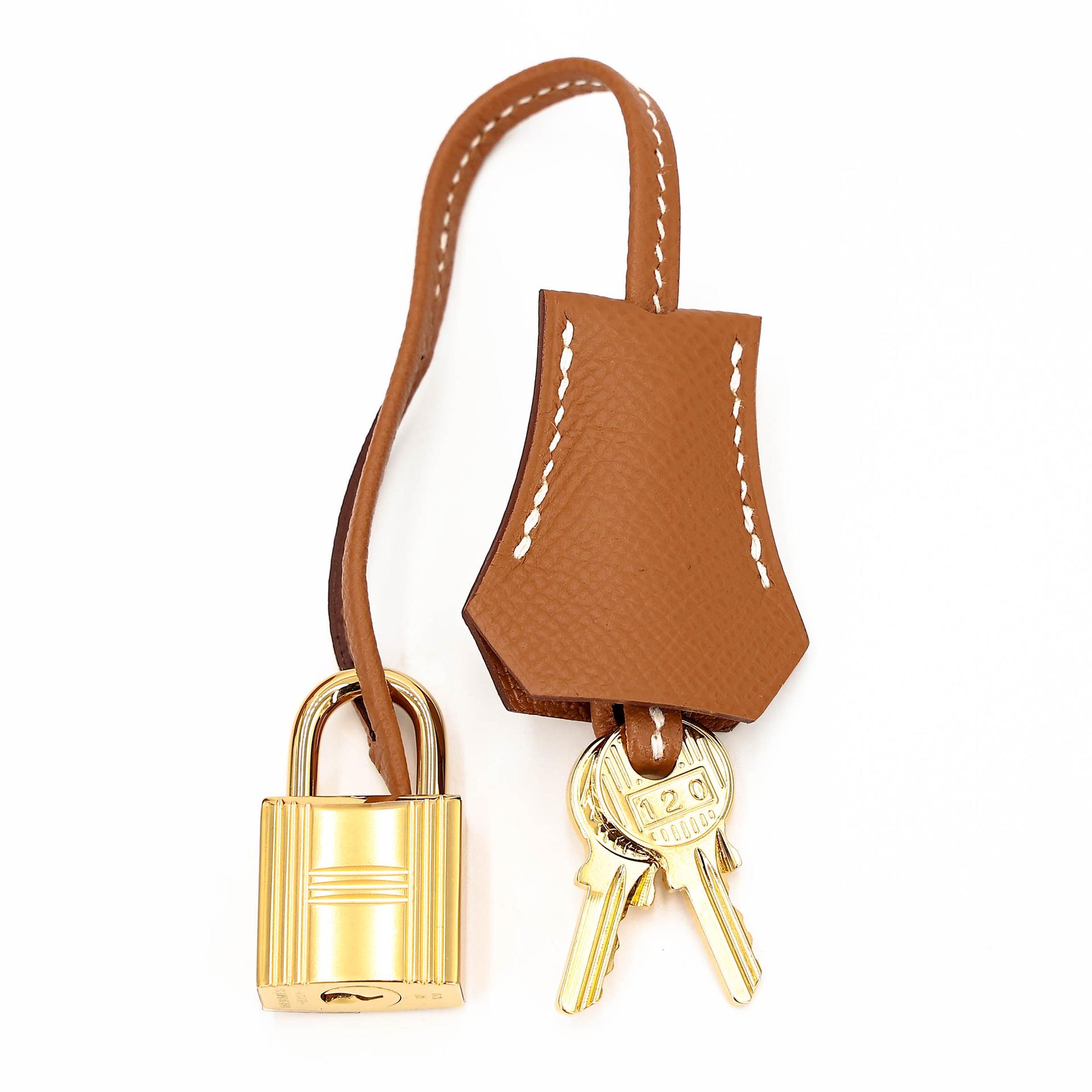ランク SA HERMÈS エルメス バーキン25 セリエ ゴールド (37) エプソン ゴールド金具 Z刻印 (2021) - 18